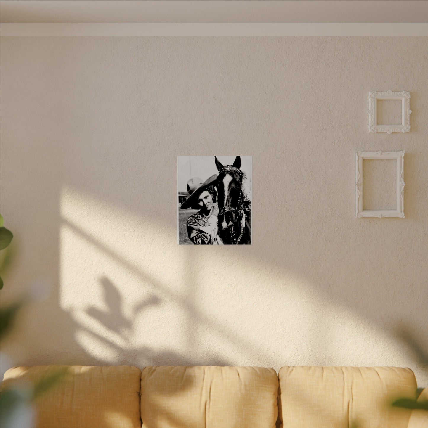 Steadfast Devotion – Western Textured Watercolor Matte Posters