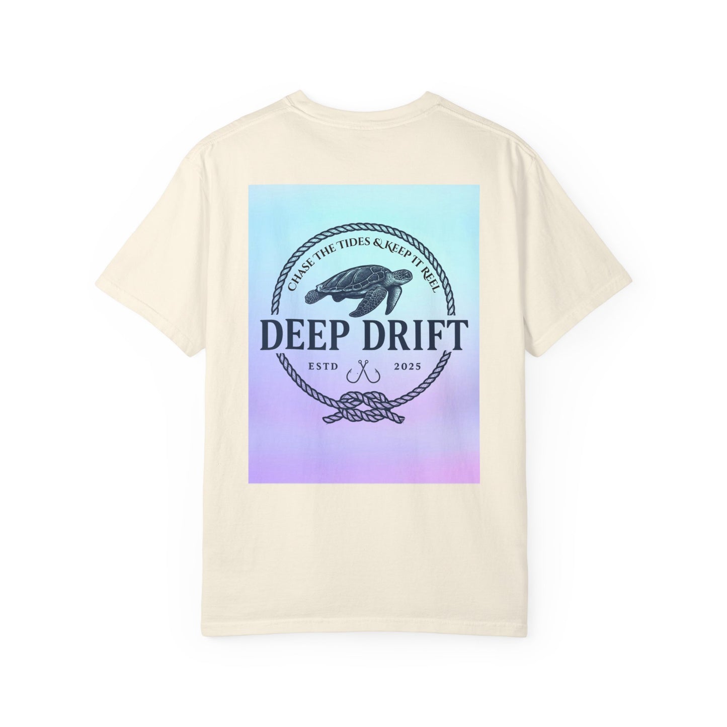 Turtle Ocean Tee, Deep Drift