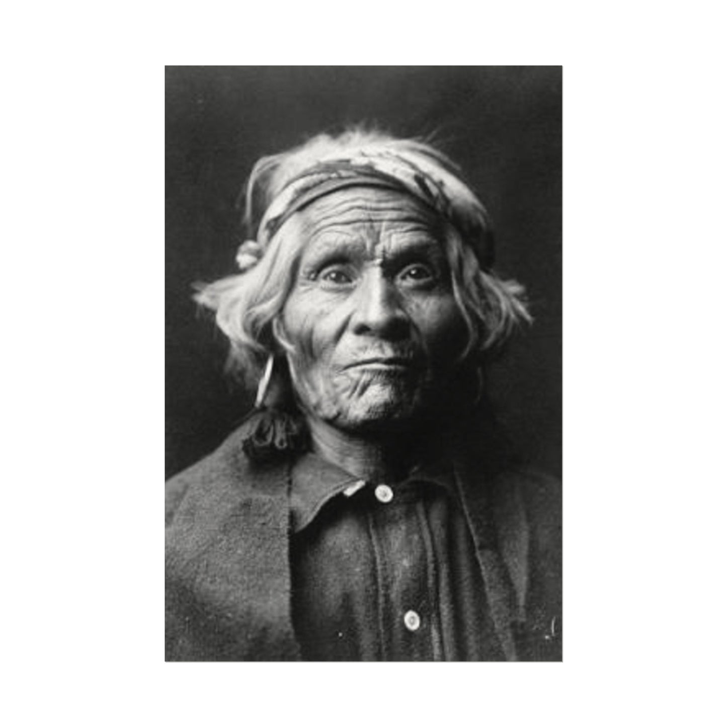 Iorn In His Silence – Western Textured Watercolor Matte Posters