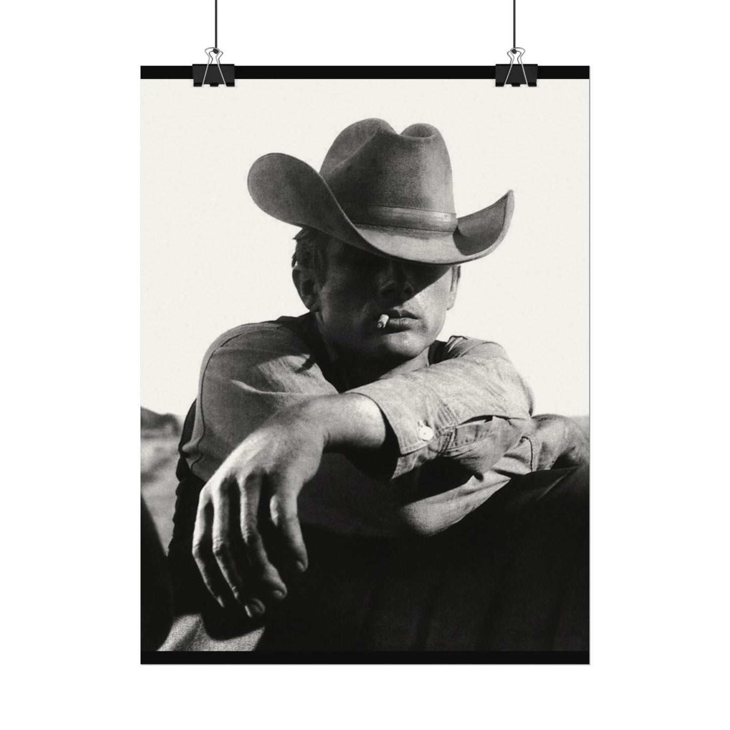 Sage & Smoke – Western Textured Watercolor Matte Posters