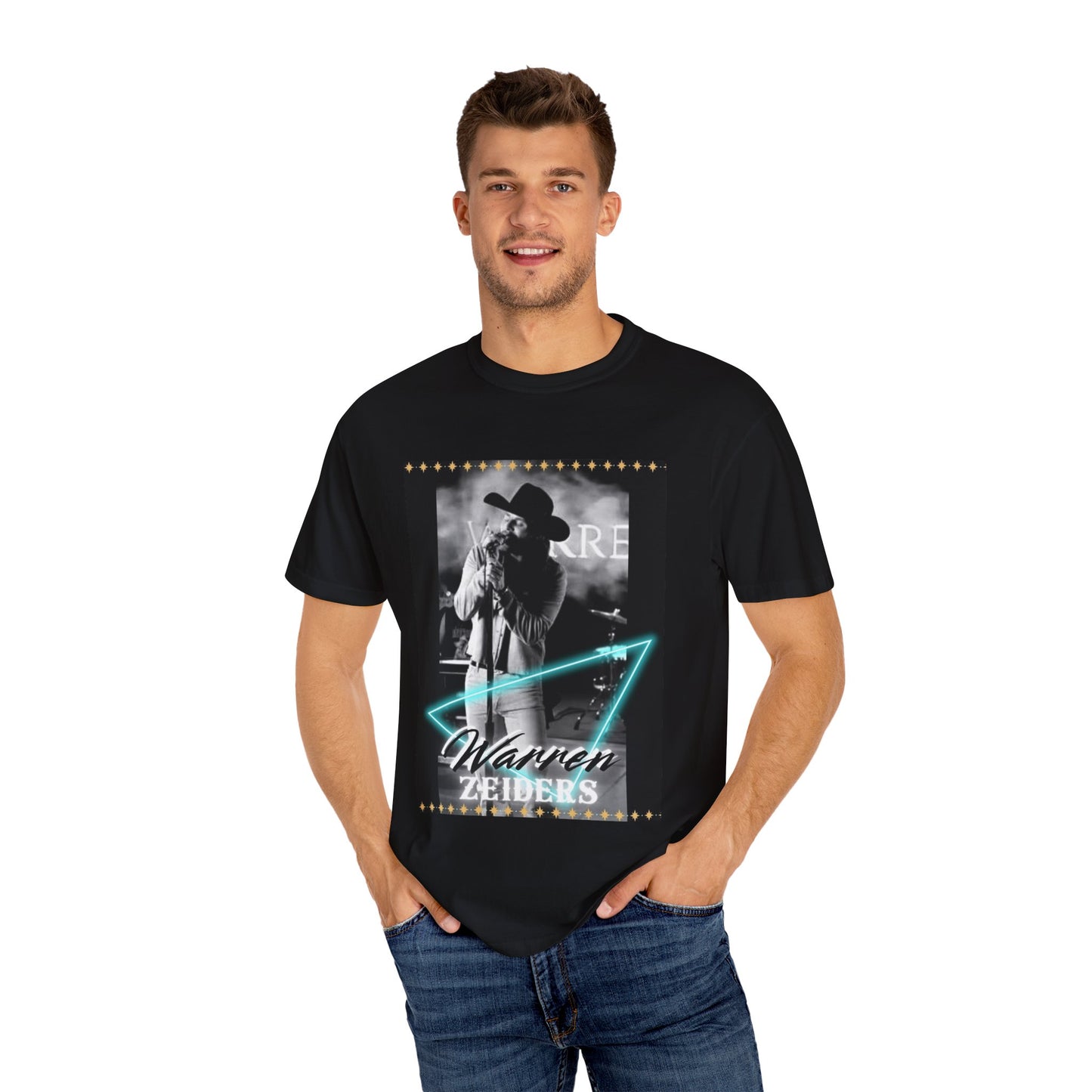Zeiders 2 Unisex Garment Dyed T-Shirt, Vintage Music Tee, Concert Merchandise Country Music Fan Shirt