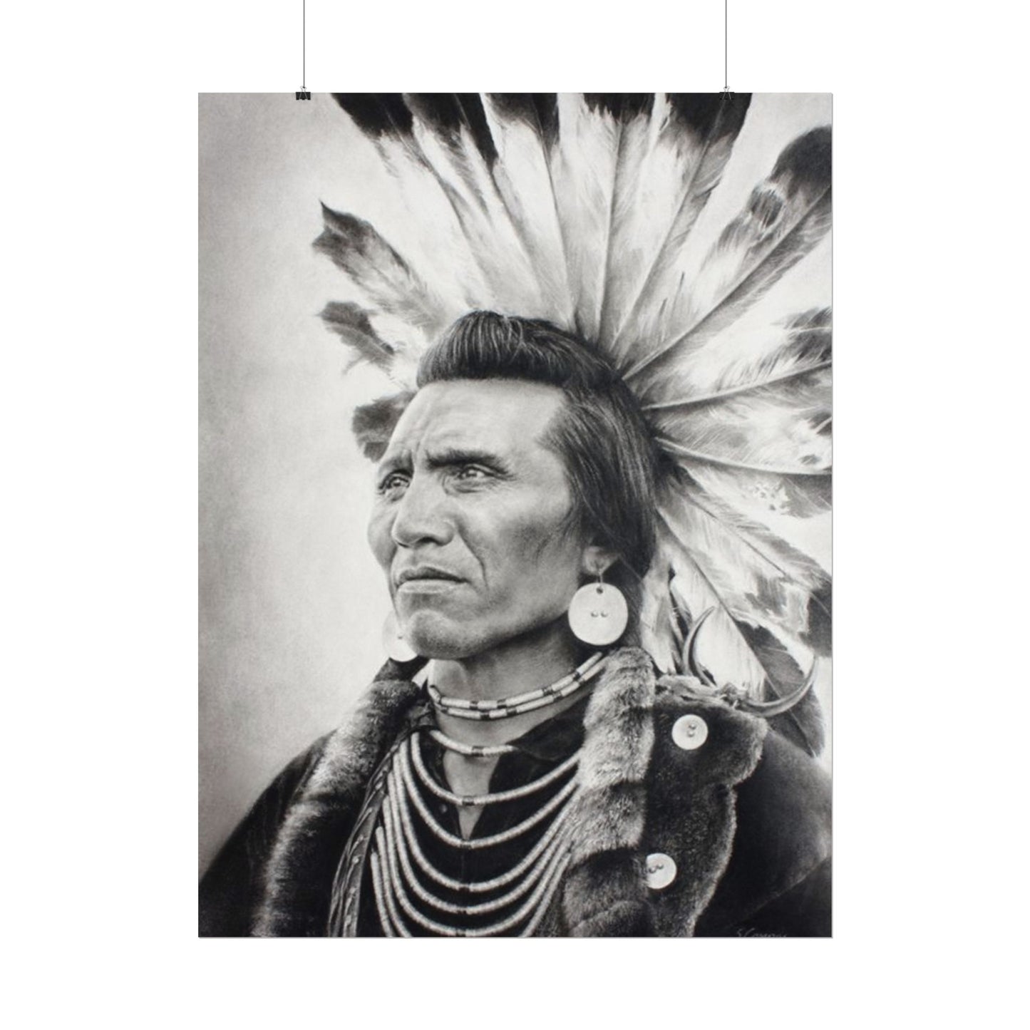 Standing Strength & Rooted Legacies – Western Textured Watercolor Matte Posters