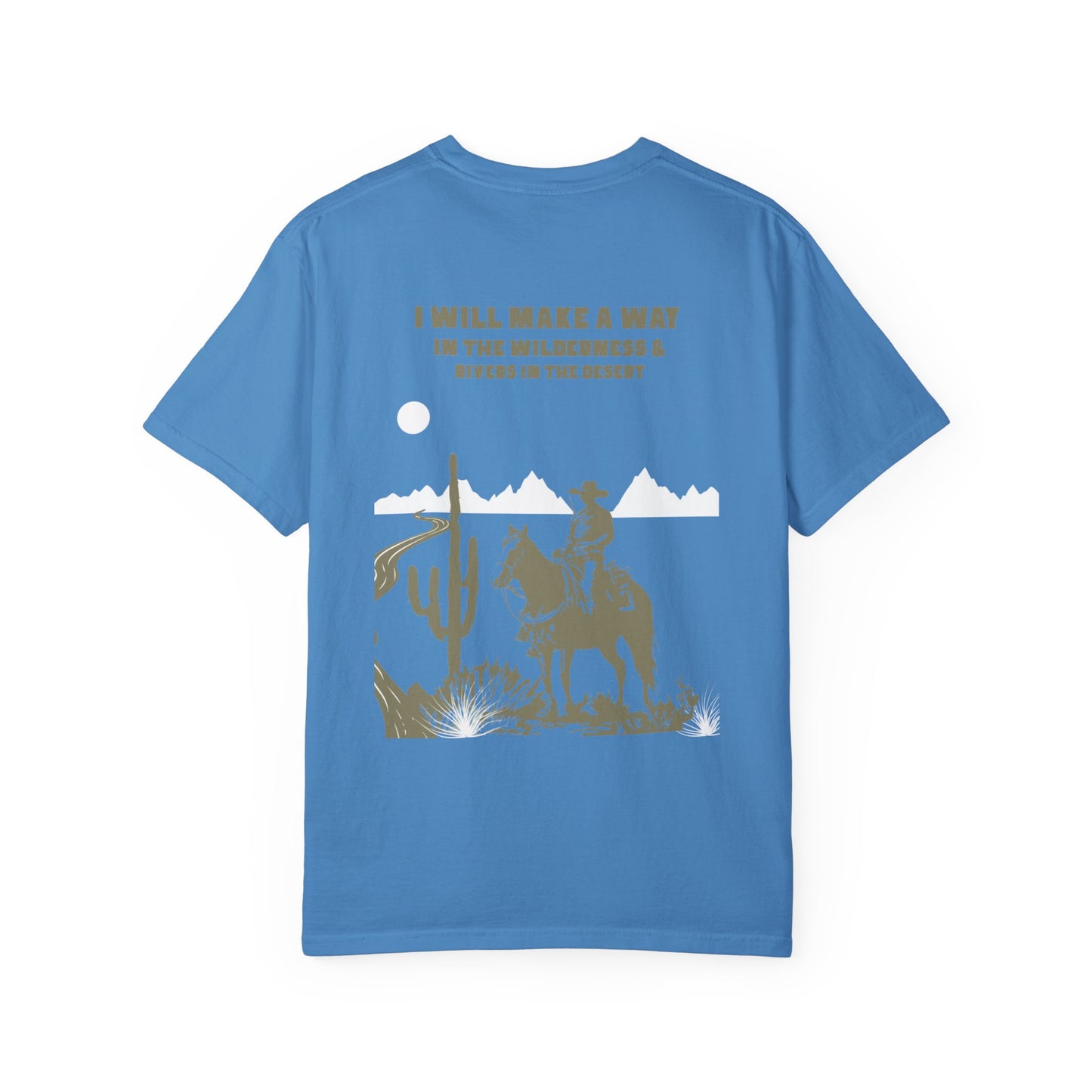 Isaiah 43:9 Mountain T-Shirt - Western Gift, Spiritual Gift, Christian,Nature Lover Tee, Unisex Cotton Shirt