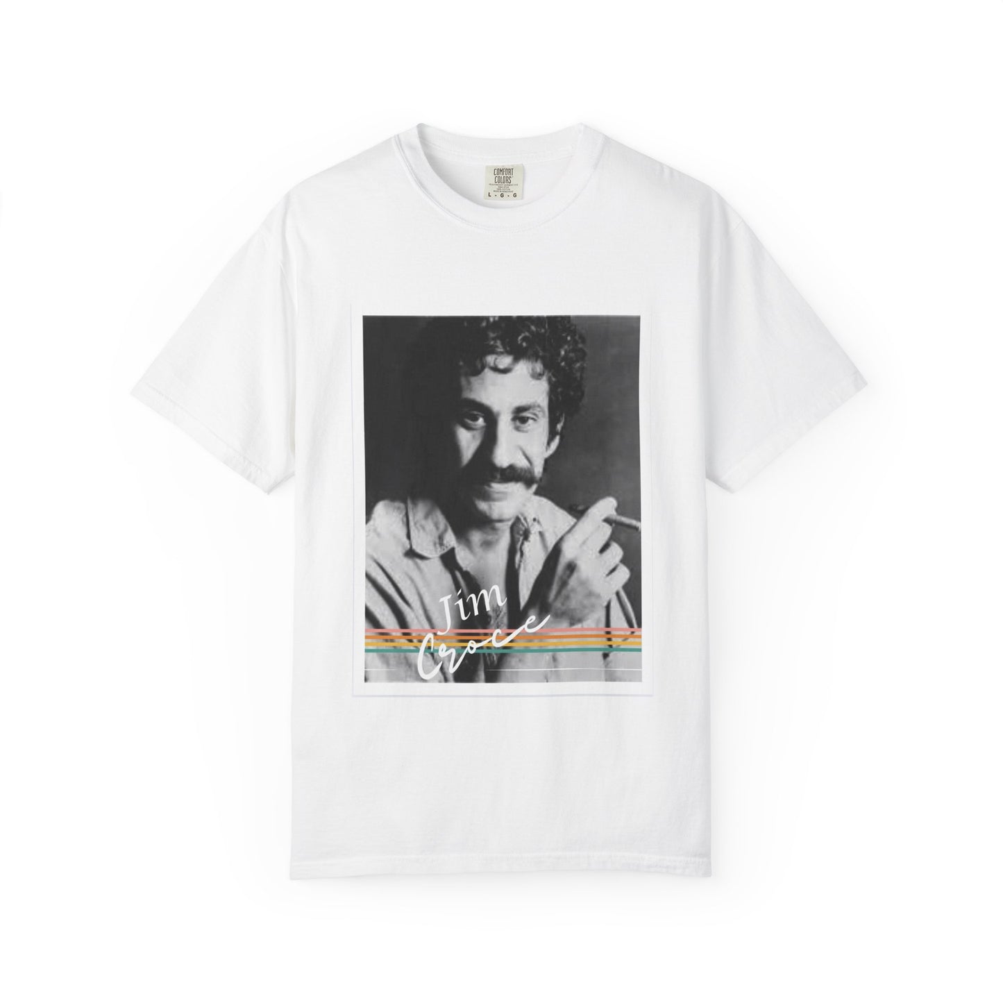 Vintage Jim Croce Inspired Unisex T-Shirt, Retro Graphic Tee, Casual Wear, Unique Gift for Fans, Perfect for Everyday Style, Tim Grace Design