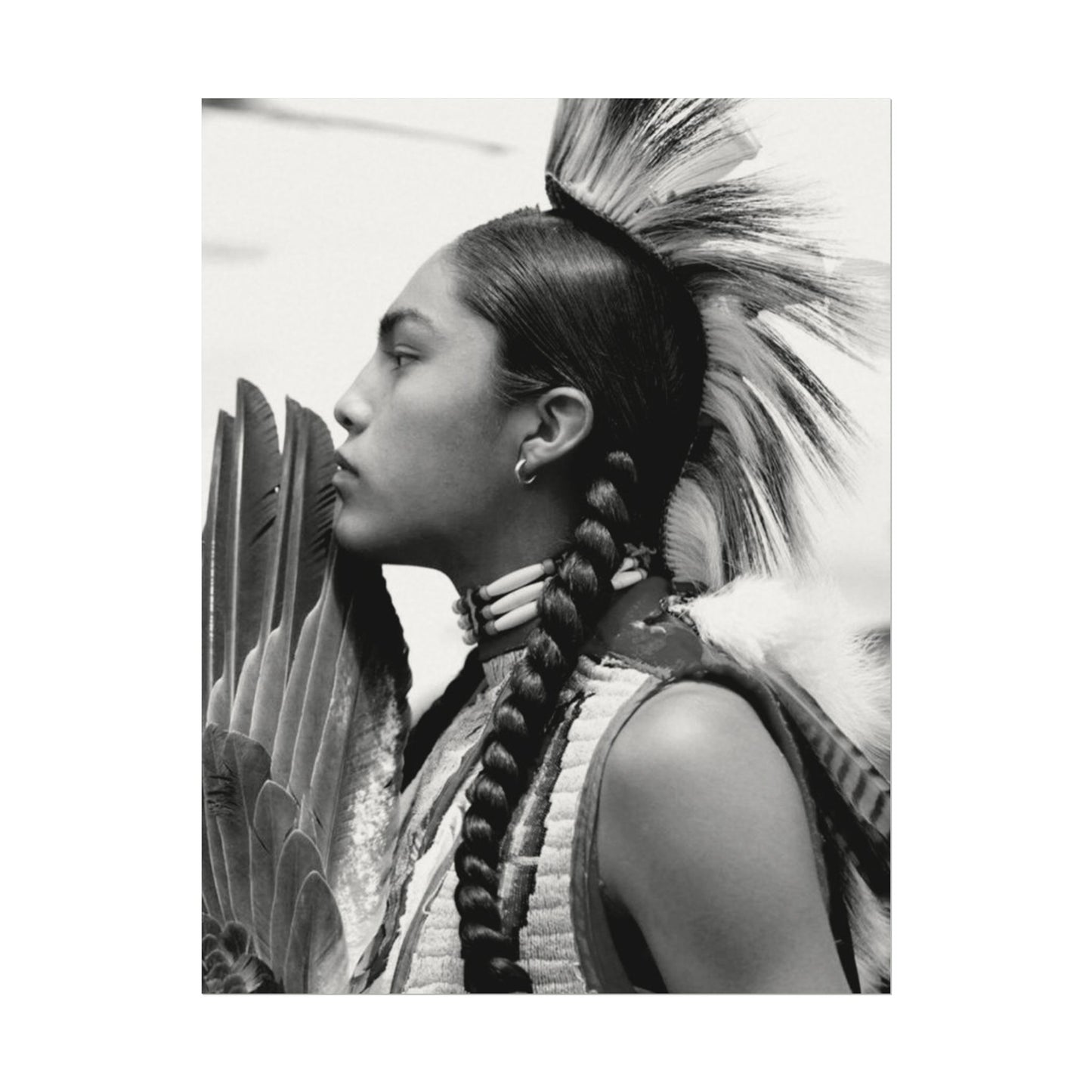 Soar High On Wings Like Eagles – Western Textured Watercolor Matte Posters