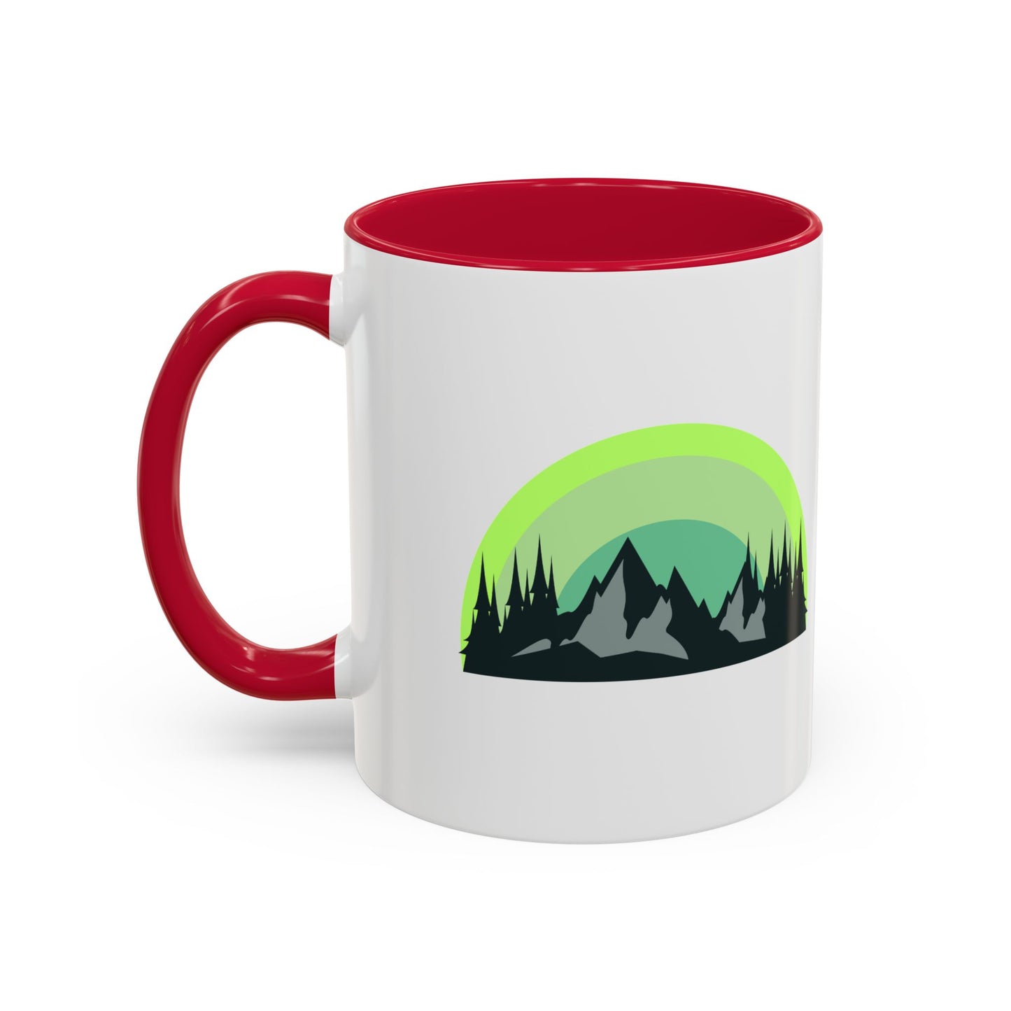 Nature-Inspired Colorful Mug | Perfect Gift for Outdoors Lovers, Campers, Coffee Lovers, Unique Housewarming Gift, 11oz 15oz