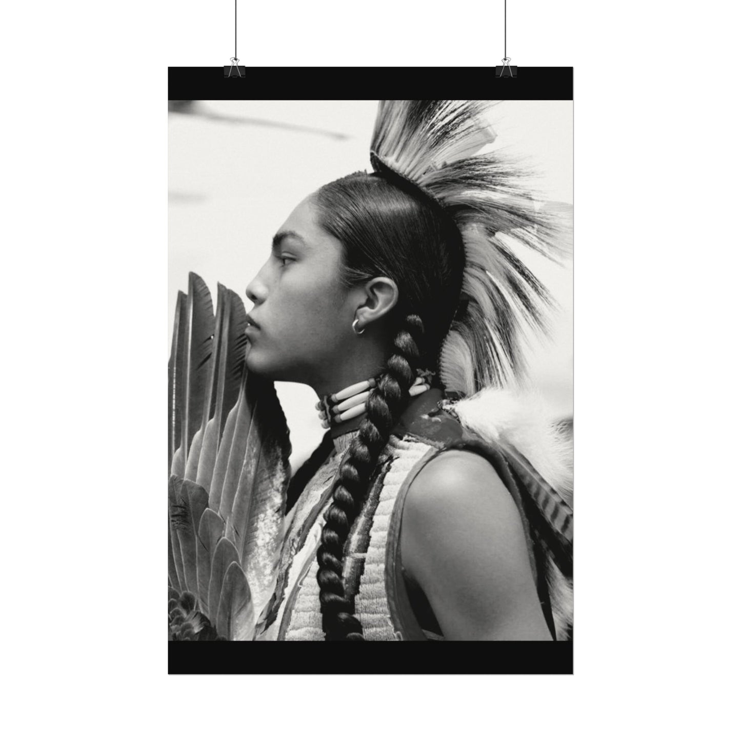 Soar High On Wings Like Eagles – Western Textured Watercolor Matte Posters