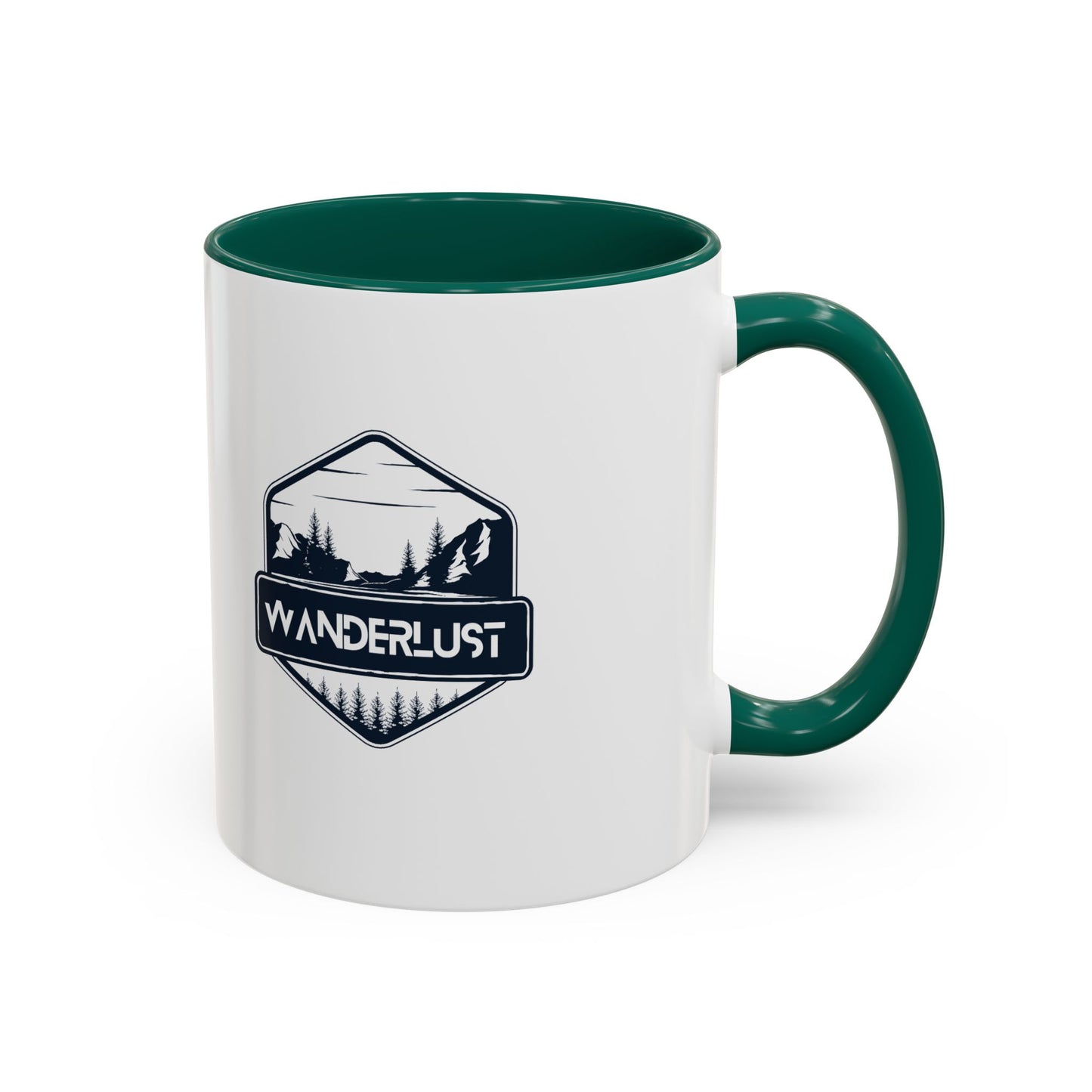 Wanderlust Coffee Mug, Travel Lover Gift, Adventure Drinkware, Colorful Ceramic Cup, Perfect for Holidays & Camping