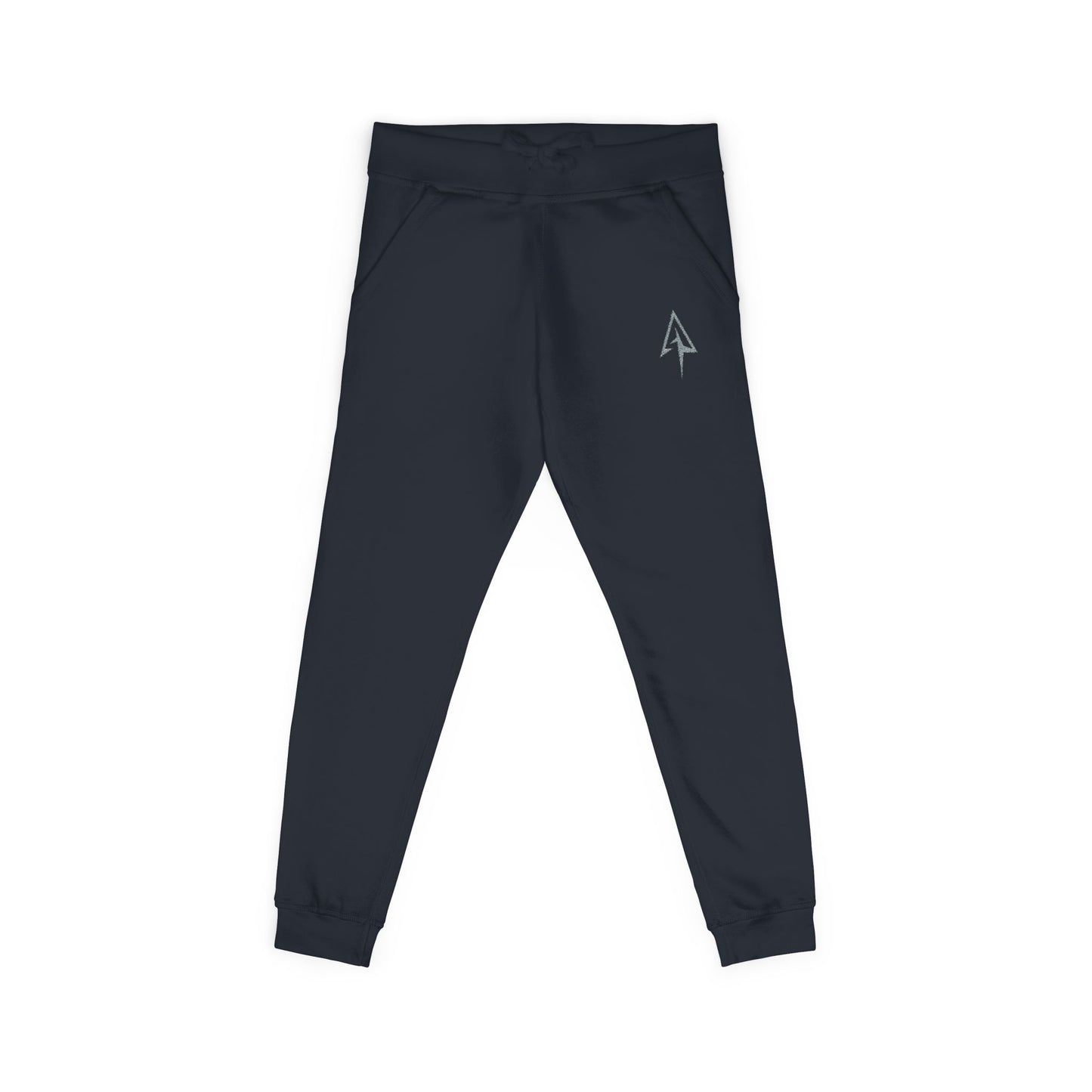 Arrow Ridge Cozy Embroidered Unisex Fleece Sweatpants for Relaxation, Casual Wear, Gifts, Holiday Comfort, Lounge Wear