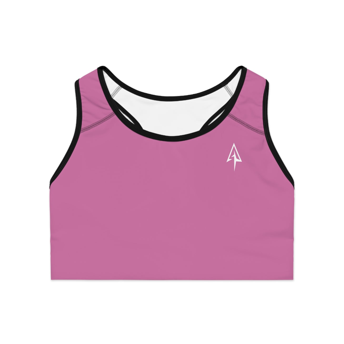 Arrow Ridge Light Pink Stylish Sports Bra for Active Women, Workout Top, Gym Essential, Fitness Apparel, Athleisure Wear, Yoga Gear
