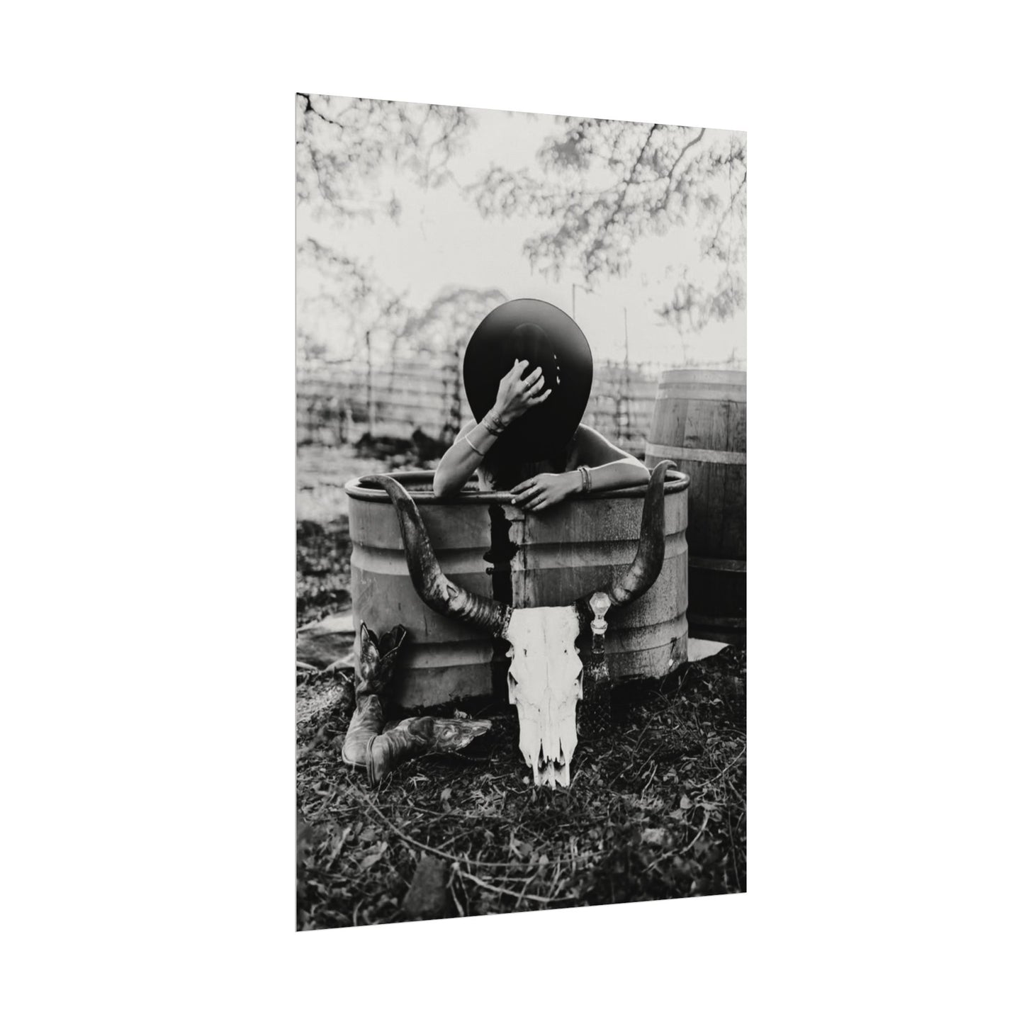 Unapologetically Wild – Western Textured Watercolor Matte Posters