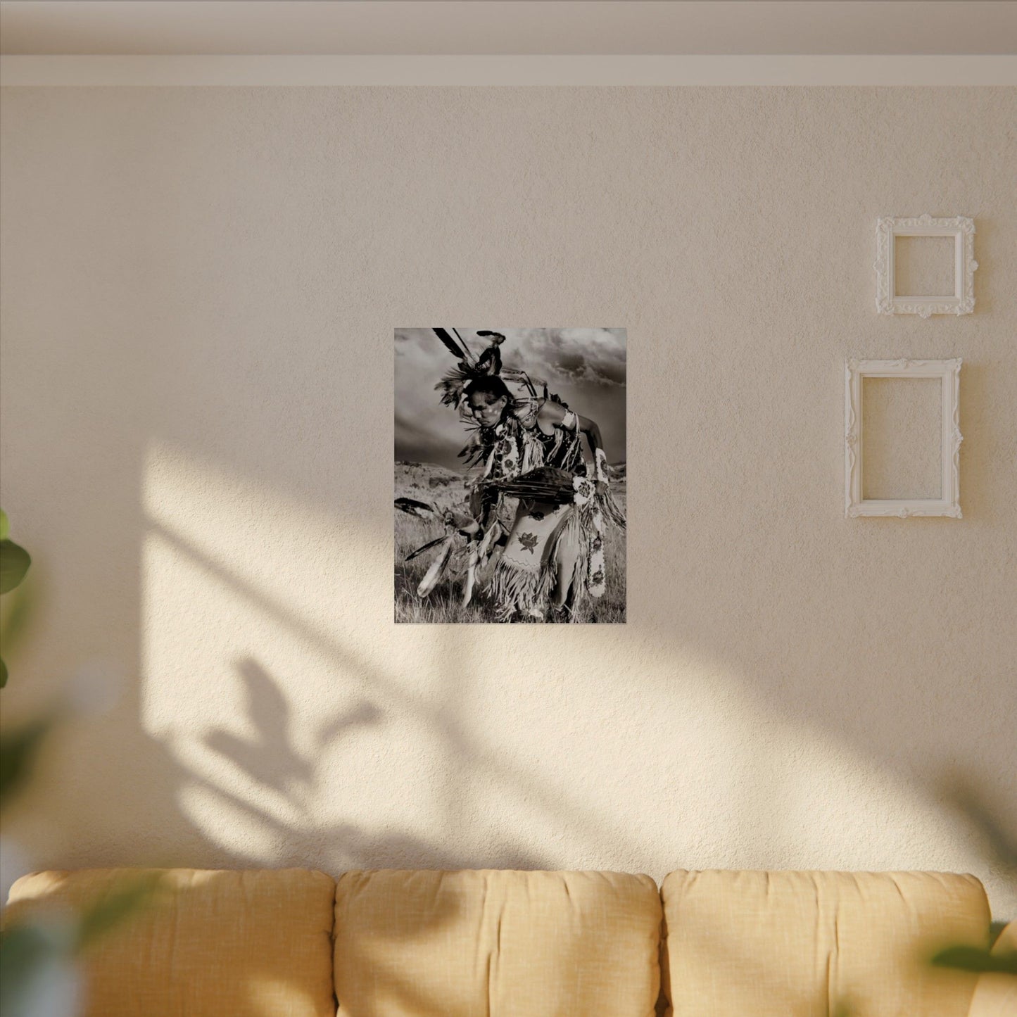 The Dancing Spirit – Western Textured Watercolor Matte Posters