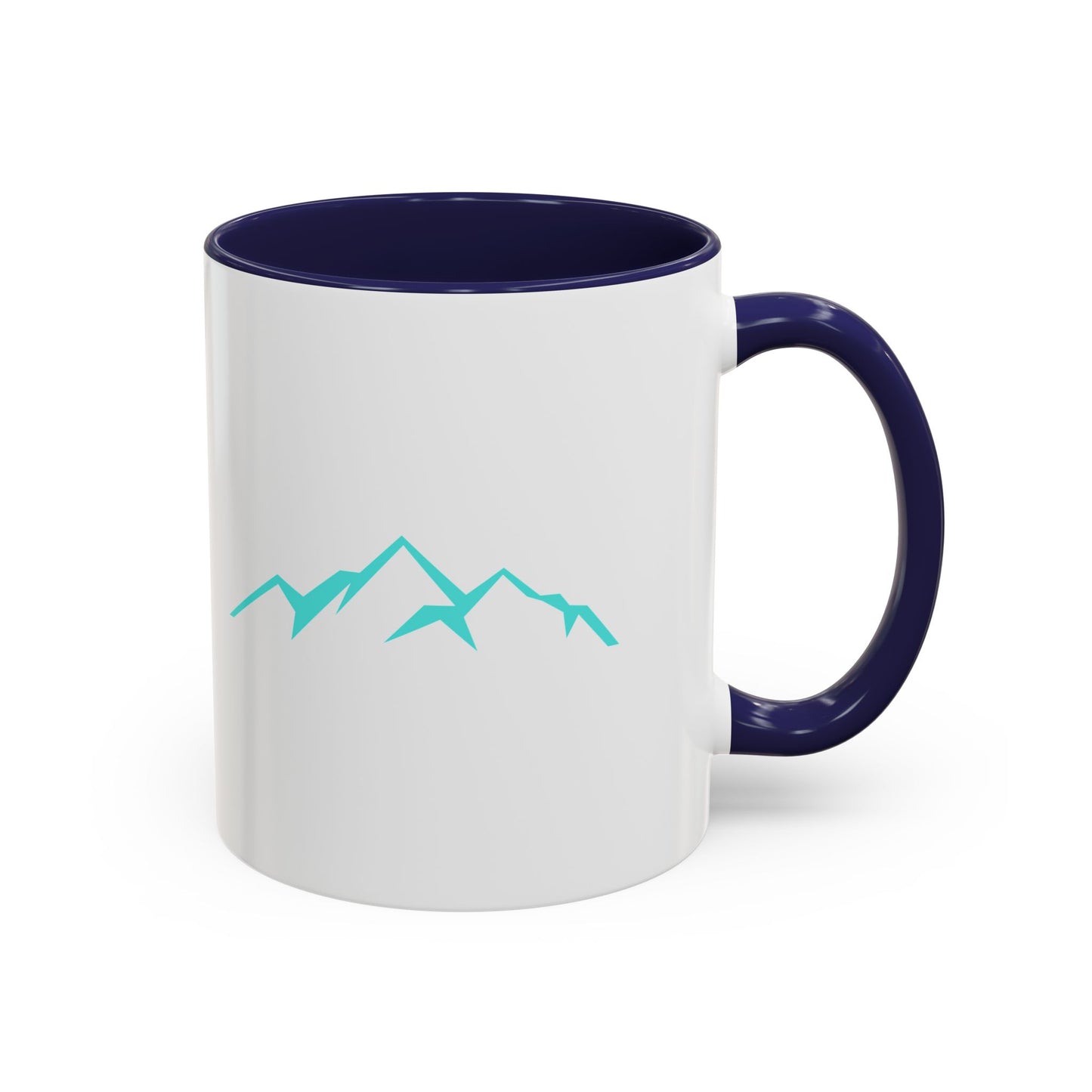 Mountain Vibes Accent Coffee Mug, Unique Gift for Nature Lovers, Adventure Mug, Hiking Enthusiast, 11oz, 15oz