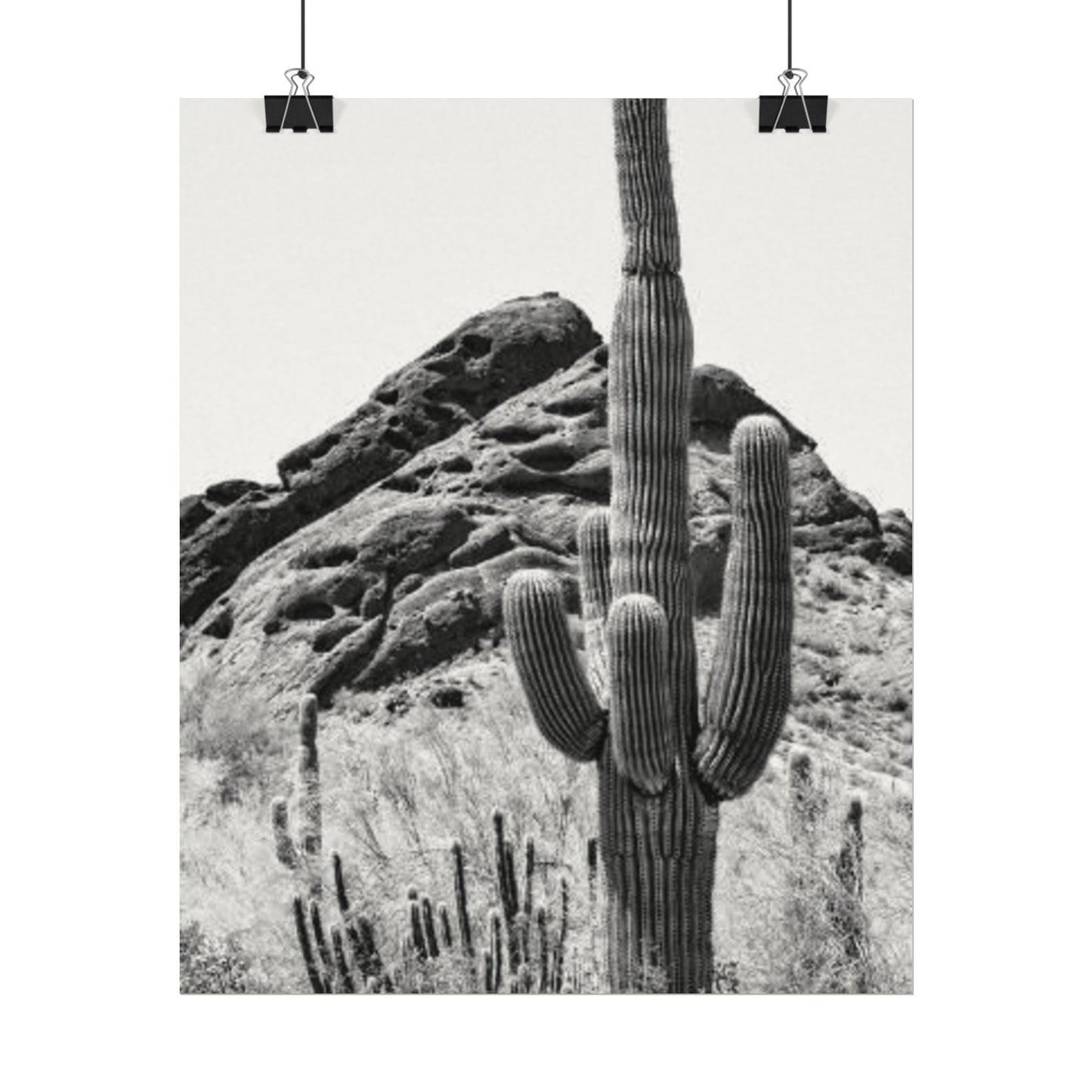 Reach For The Sky – Western Textured Watercolor Matte Posters