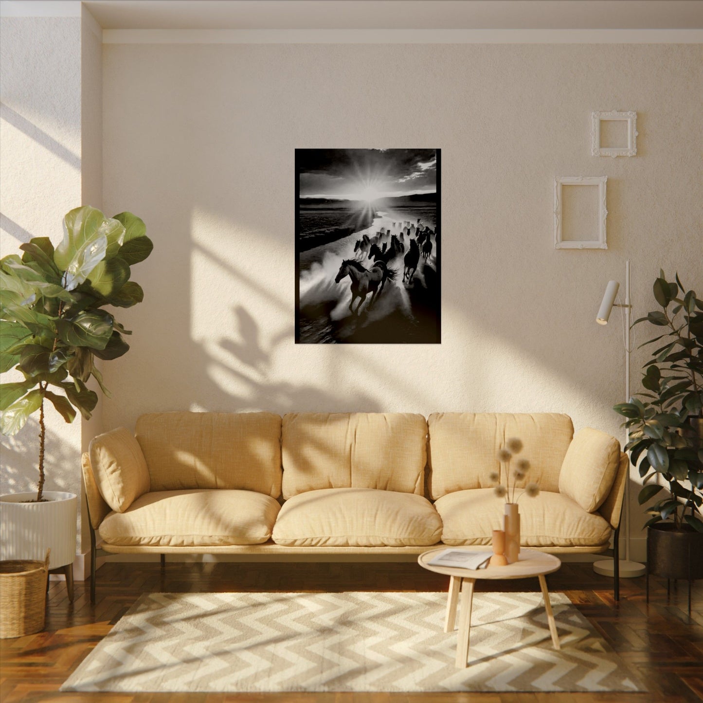 Chasing Dawns Grace – Western Textured Watercolor Matte Posters