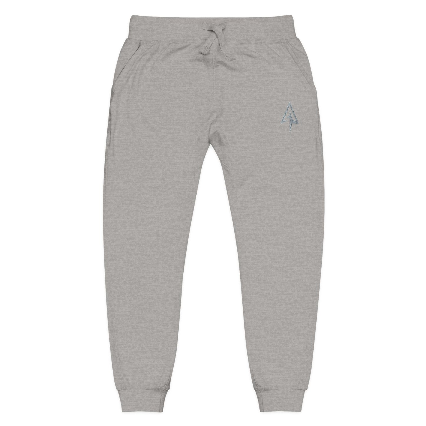 Arrow Ridge Cozy Embroidered Unisex Fleece Sweatpants for Relaxation, Casual Wear, Gifts, Holiday Comfort, Lounge Wear