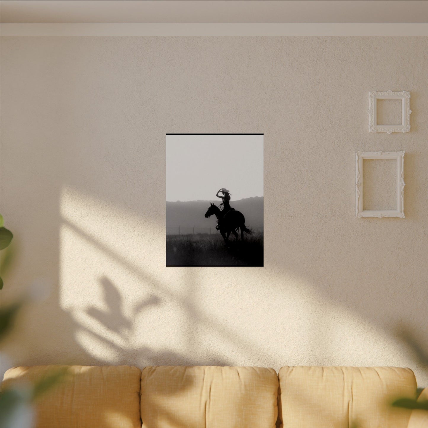 Timeless Beauty – Western Textured Watercolor Matte Posters