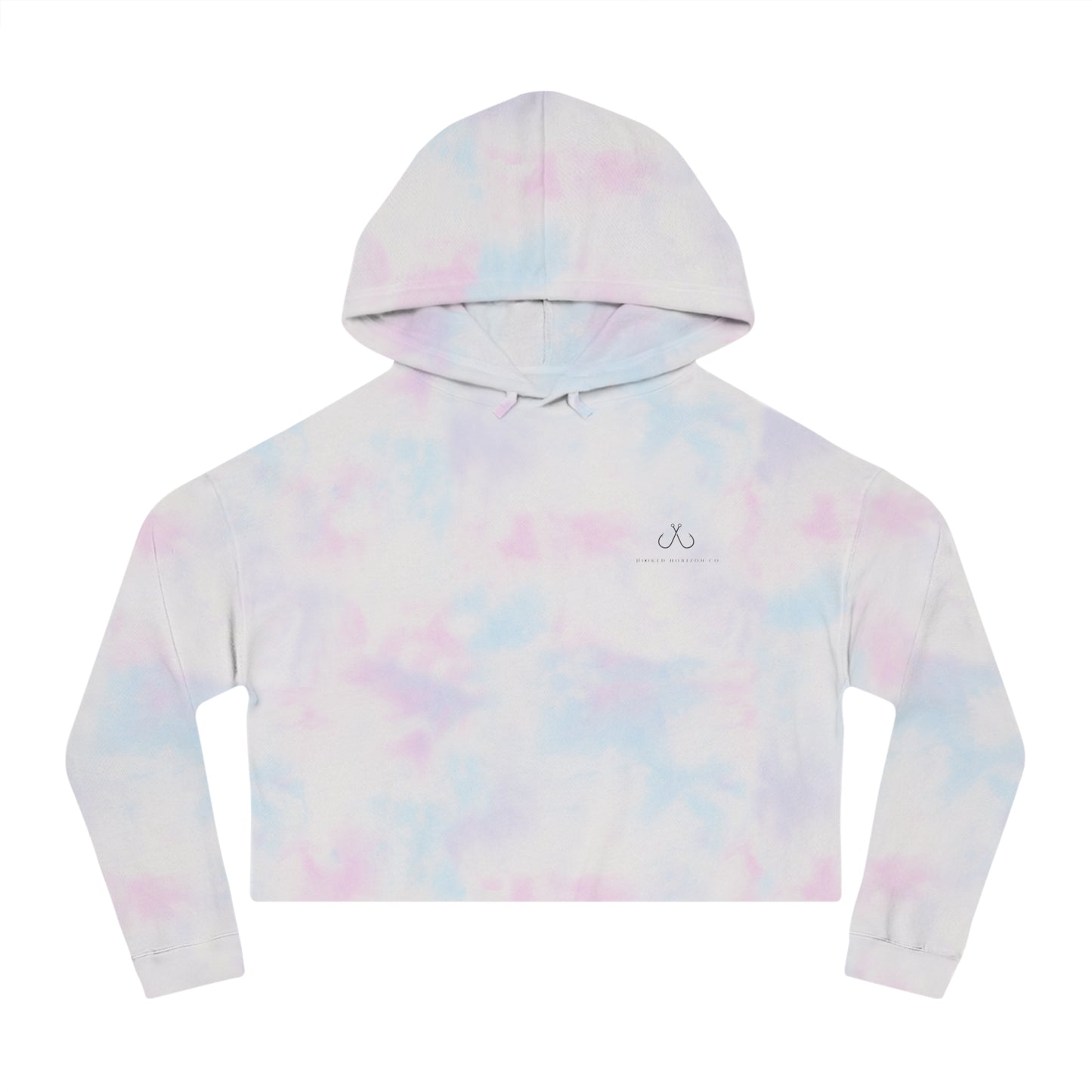 Mahi Mahi Dolphin Fishing Crop Sweatshirt