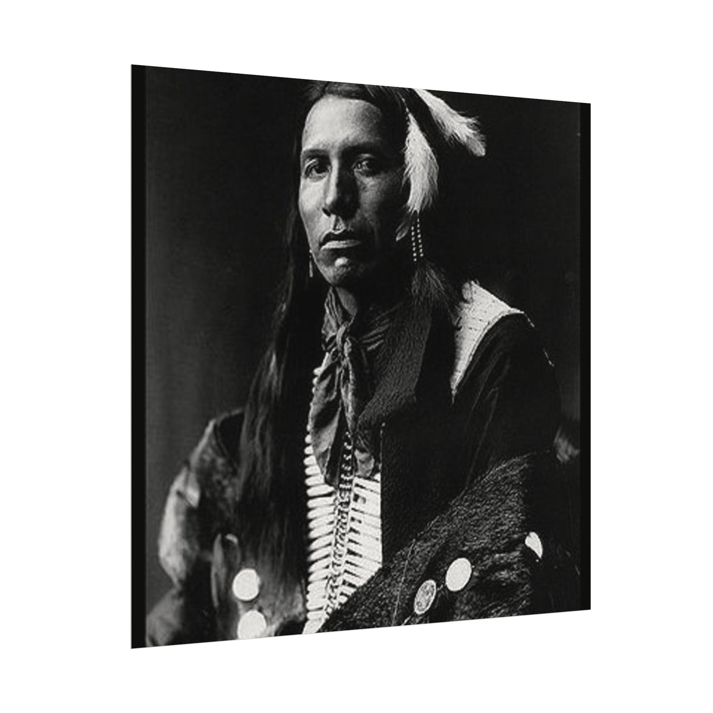 Warrior Bloodlines– Western Textured Watercolor Matte Posters