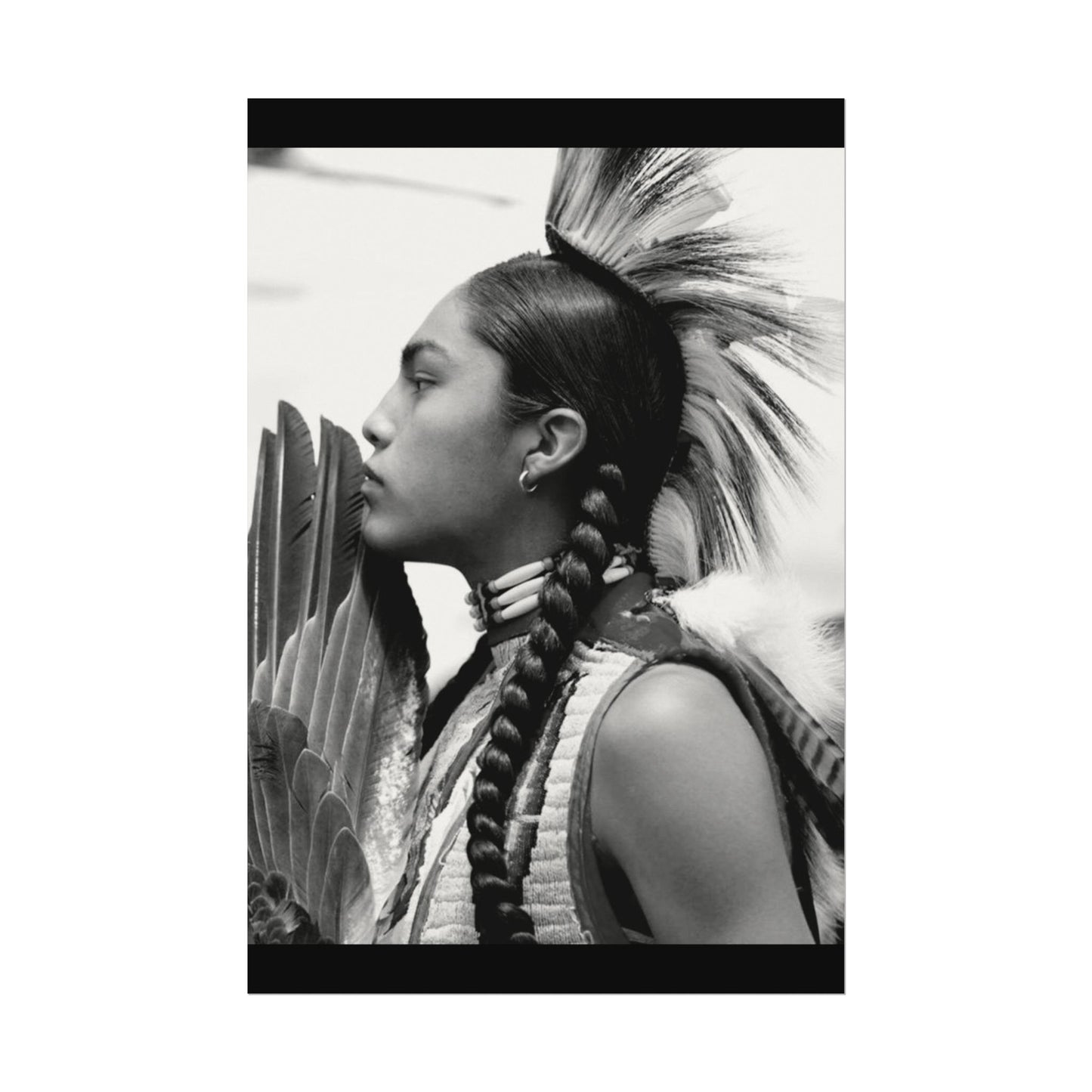 Soar High On Wings Like Eagles – Western Textured Watercolor Matte Posters