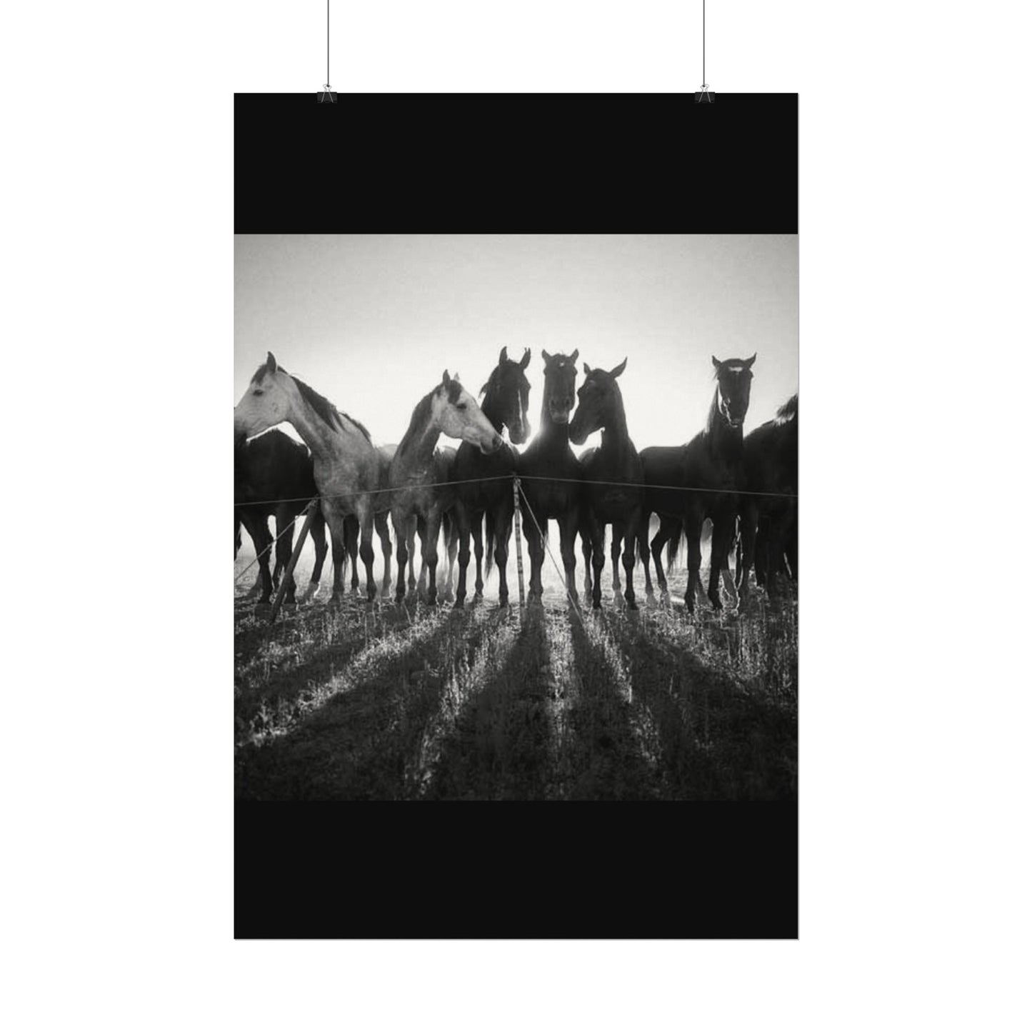 When Dawn Breaks – Western Textured Watercolor Matte Posters