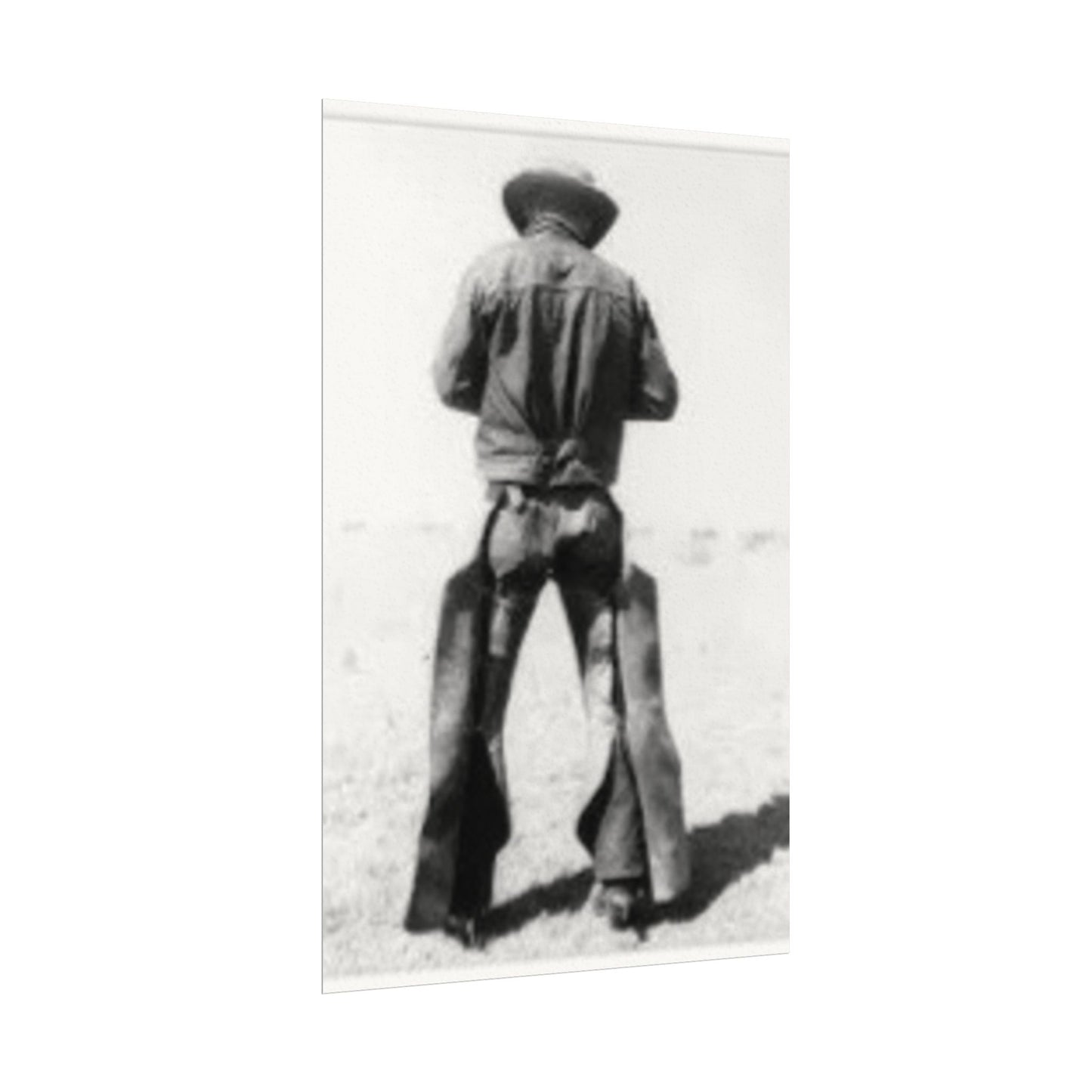 Chaps My Biscuits – Western Textured Watercolor Matte Posters