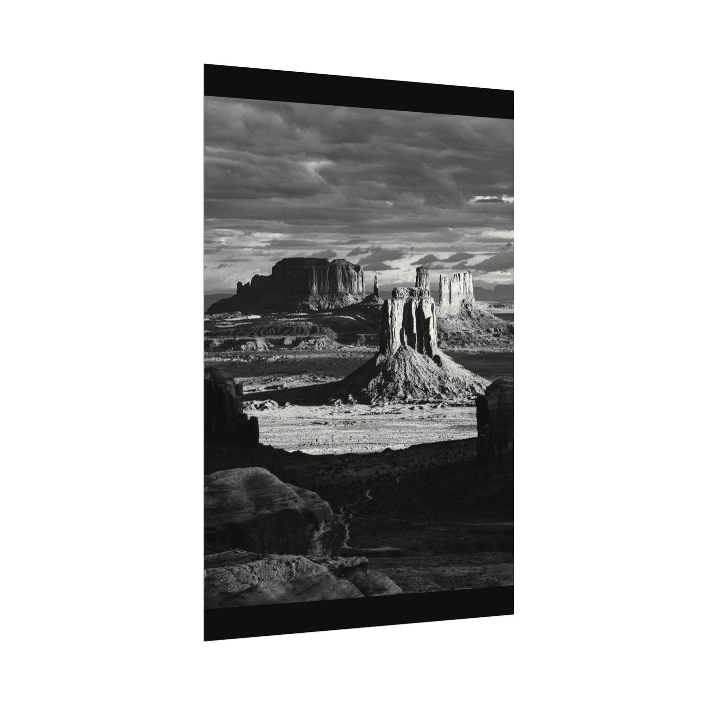 Vast Wonderland – Western Textured Watercolor Matte Posters