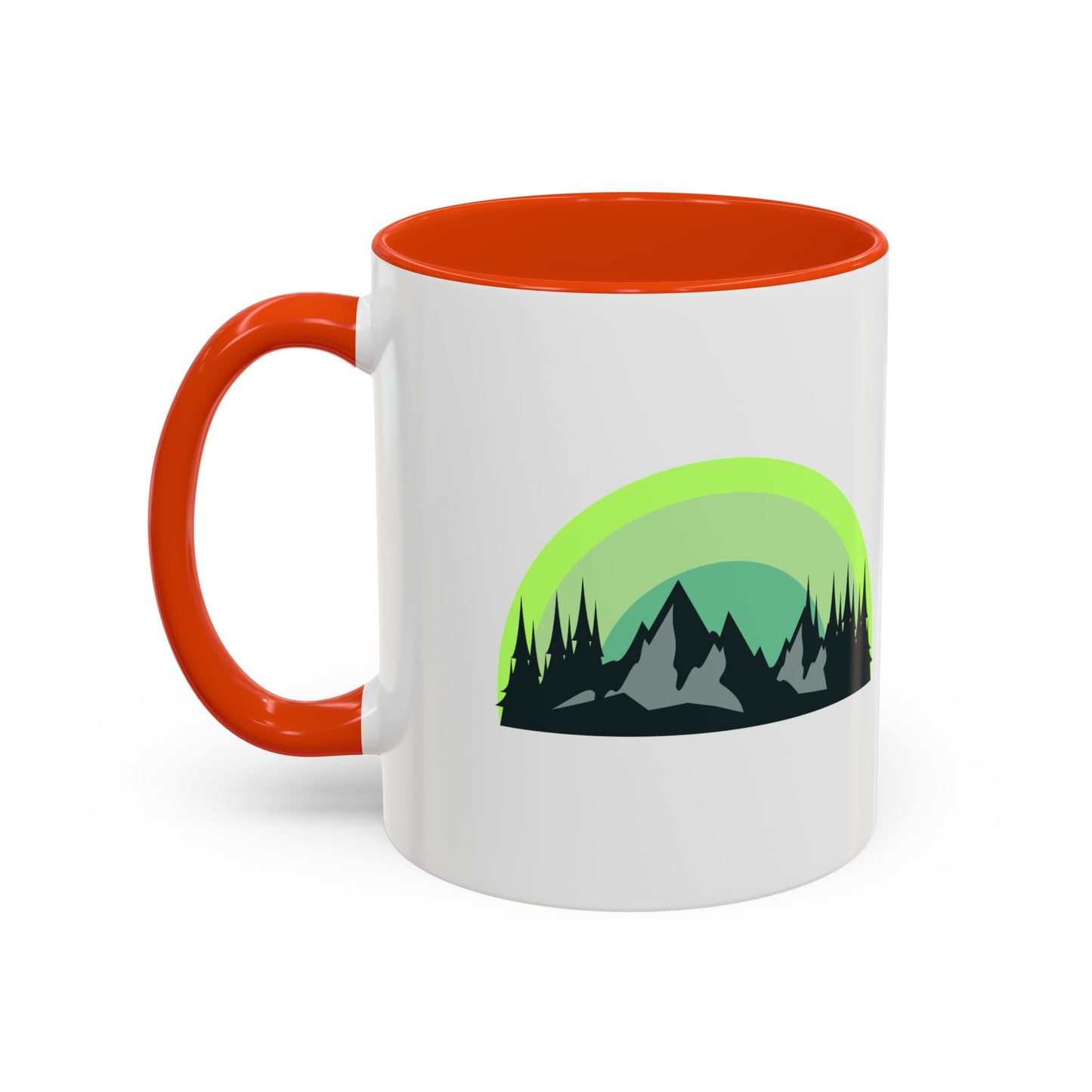 Nature-Inspired Colorful Mug | Perfect Gift for Outdoors Lovers, Campers, Coffee Lovers, Unique Housewarming Gift, 11oz 15oz