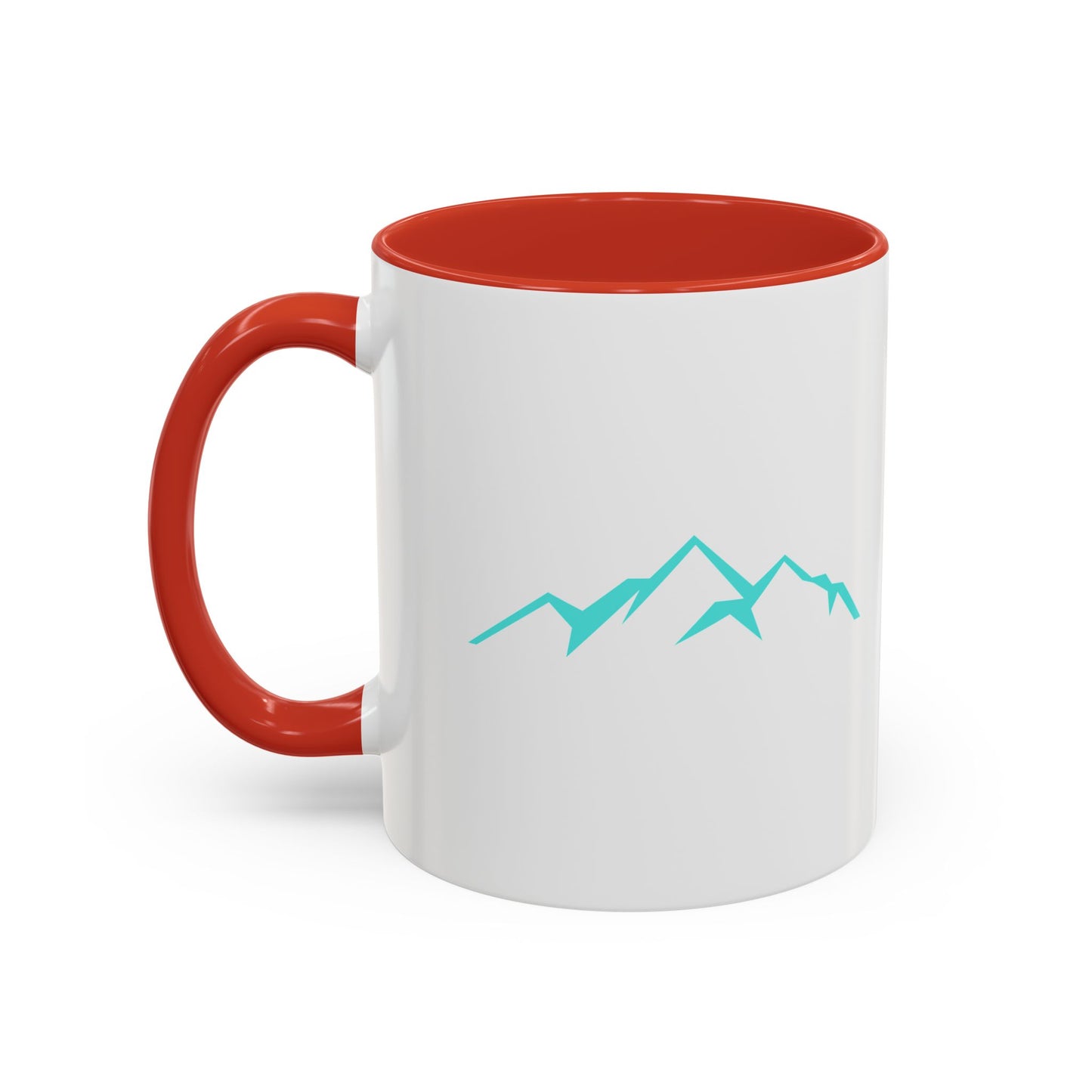 Mountain Vibes Accent Coffee Mug, Unique Gift for Nature Lovers, Adventure Mug, Hiking Enthusiast, 11oz, 15oz