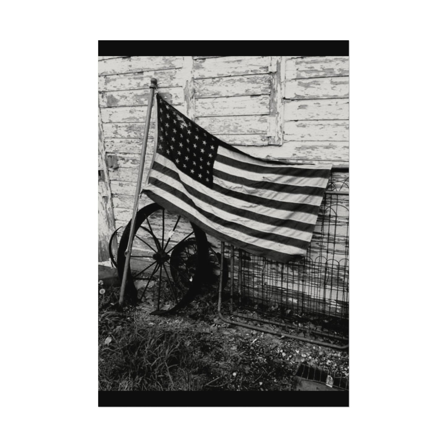 American Grit – Western Textured Watercolor Matte Posters