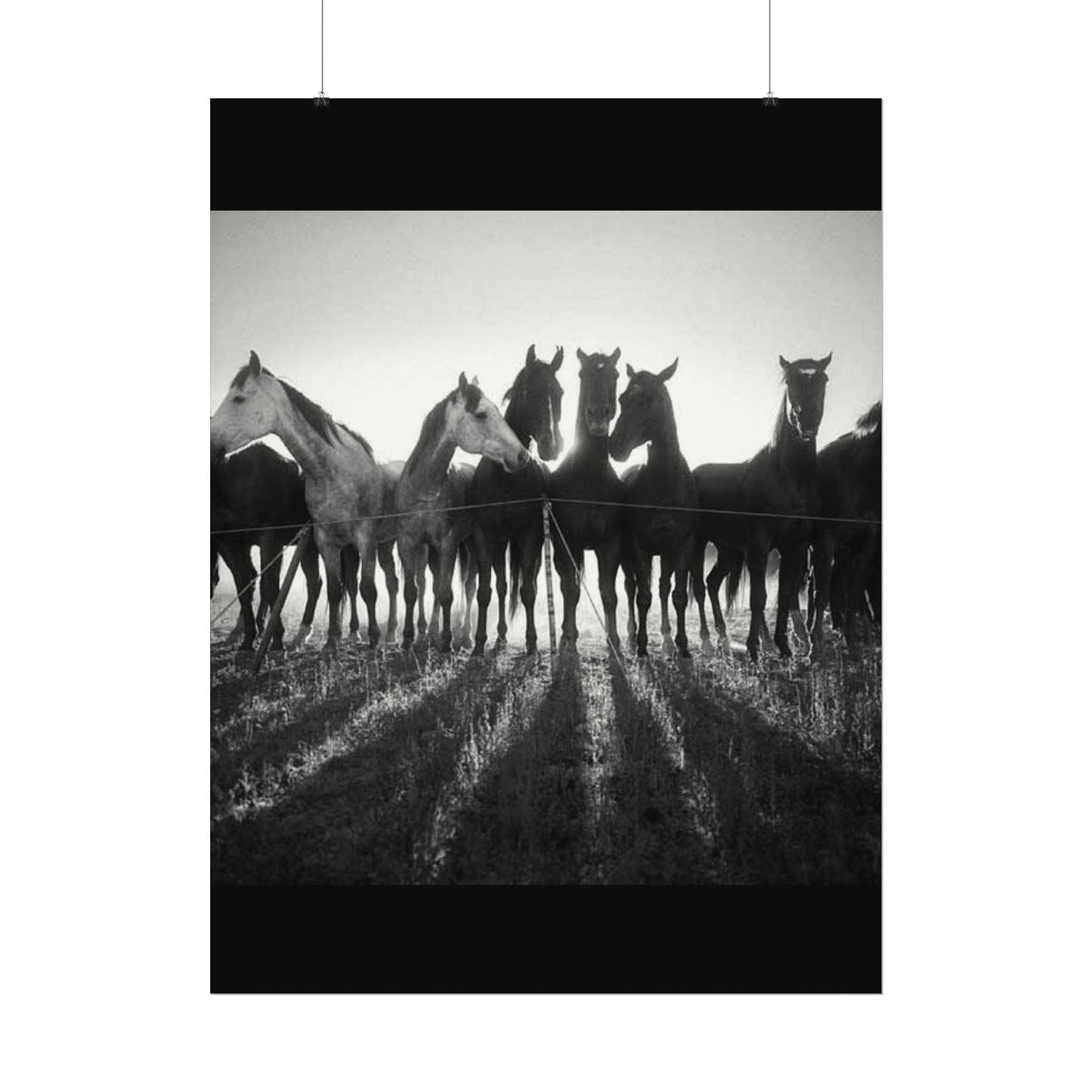 When Dawn Breaks – Western Textured Watercolor Matte Posters