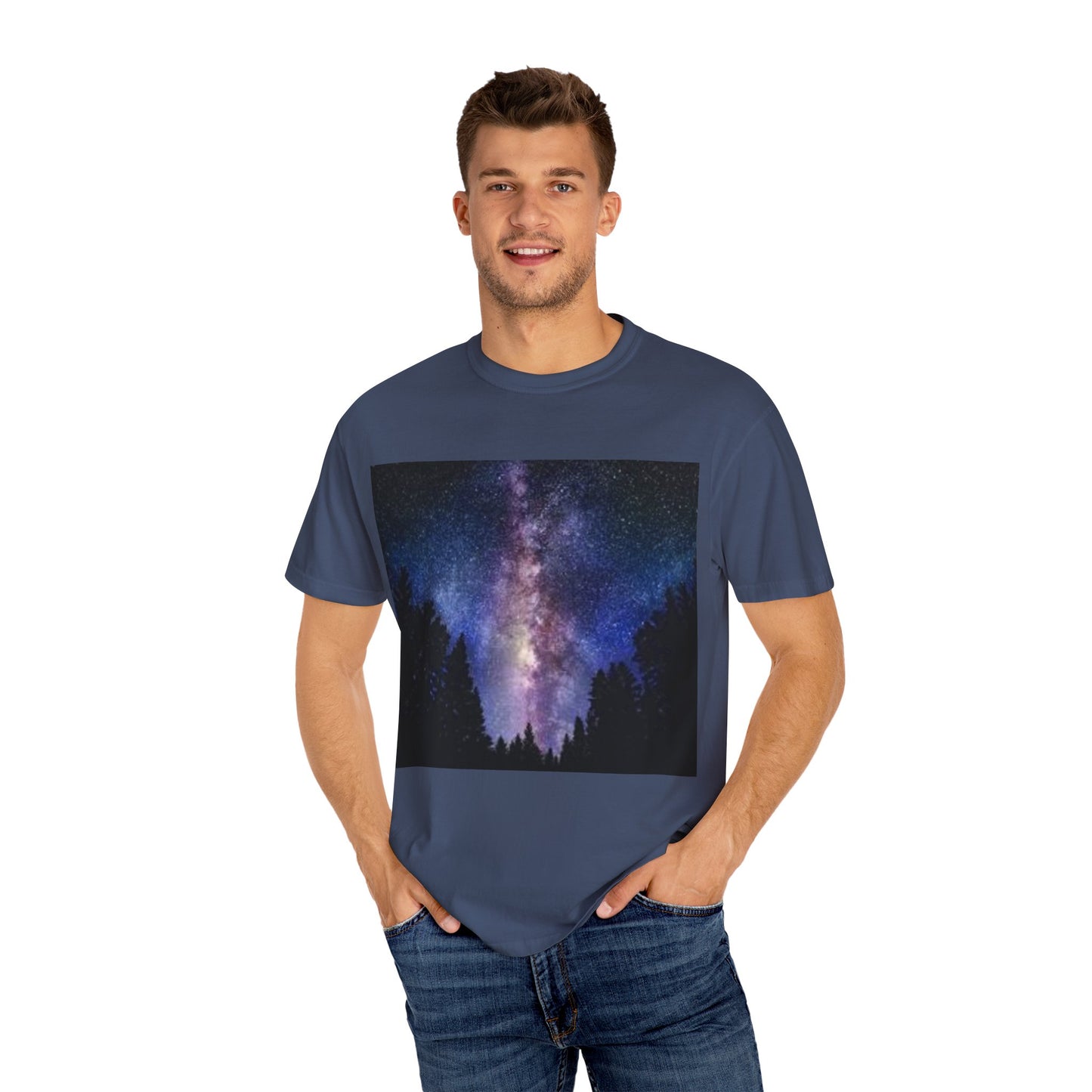 Stary Night Tee Perfect for Space Enthusiasts, Intergalactic T Shirt, Gift for Space Lovers, Unisex T-Shirt