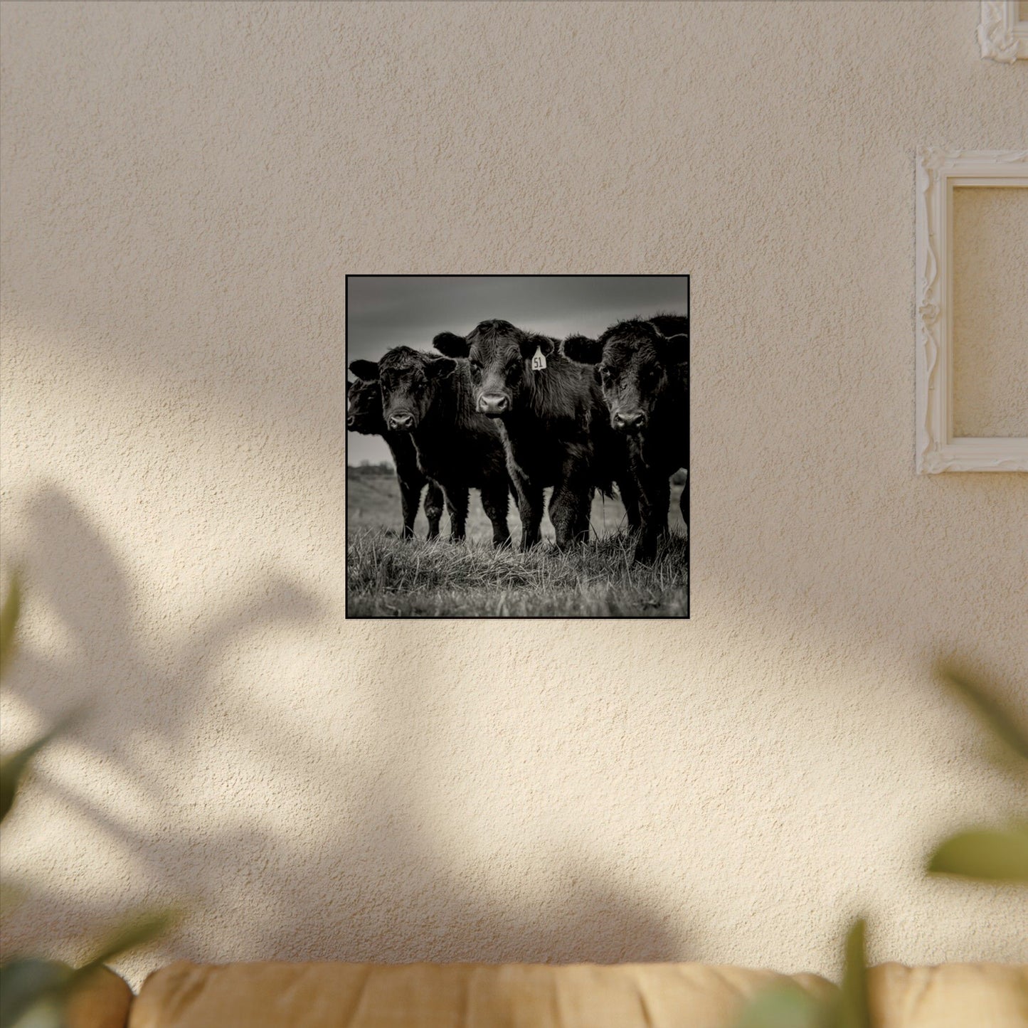 The Grazing Crew – Western Textured Watercolor Matte Posters