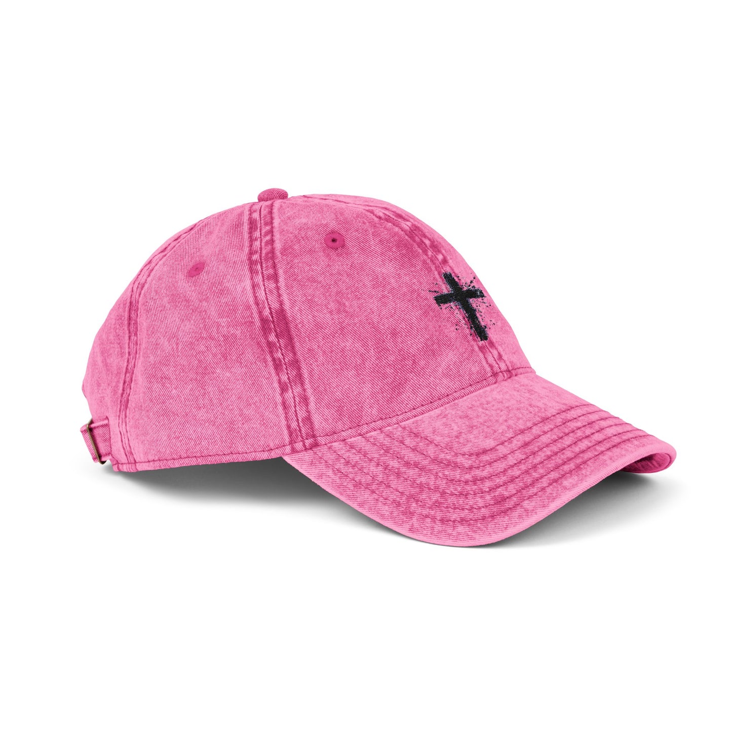 Cross Cap | Retro Embroidered Hat, Spiritual Gifts, Gifts for Everyone,  Christian