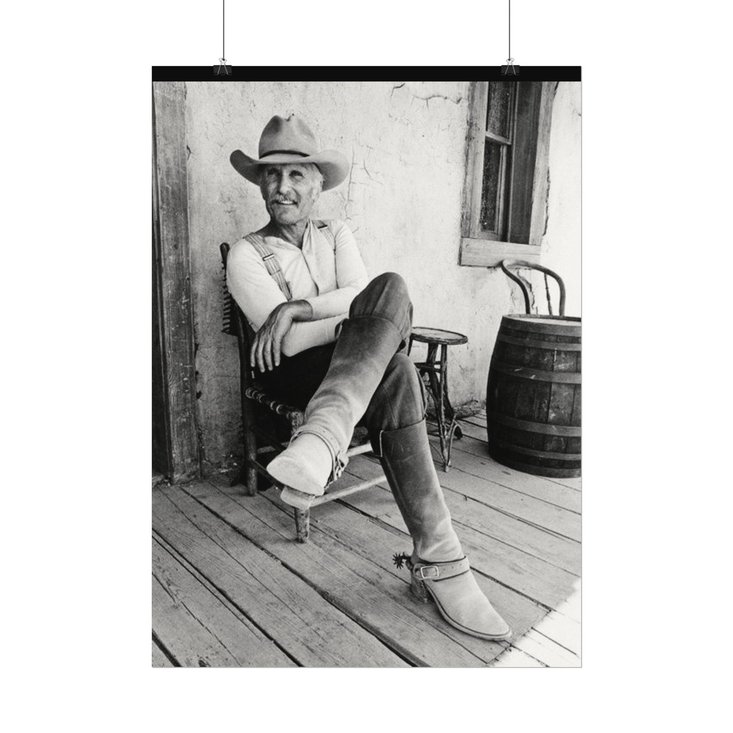 The Lonesome Dove – Western Textured Watercolor Matte Posters