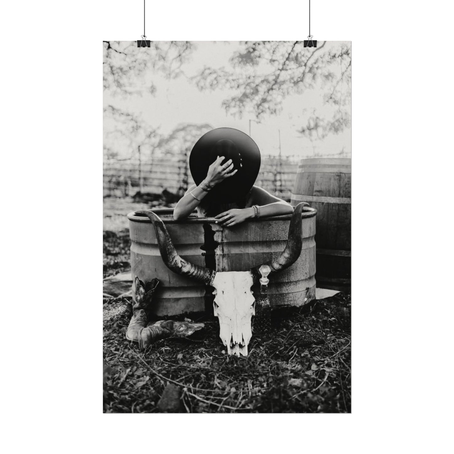 Unapologetically Wild – Western Textured Watercolor Matte Posters