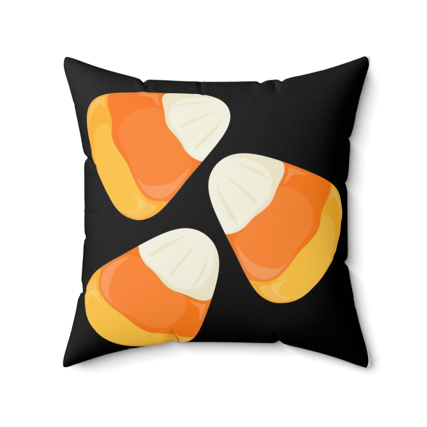 2 in 1 Candy Corn & Jill Happy Halloween Throw Pillow, Cozy Faux Suede, Seasonal Decor, Halloween, Unique Gift Idea