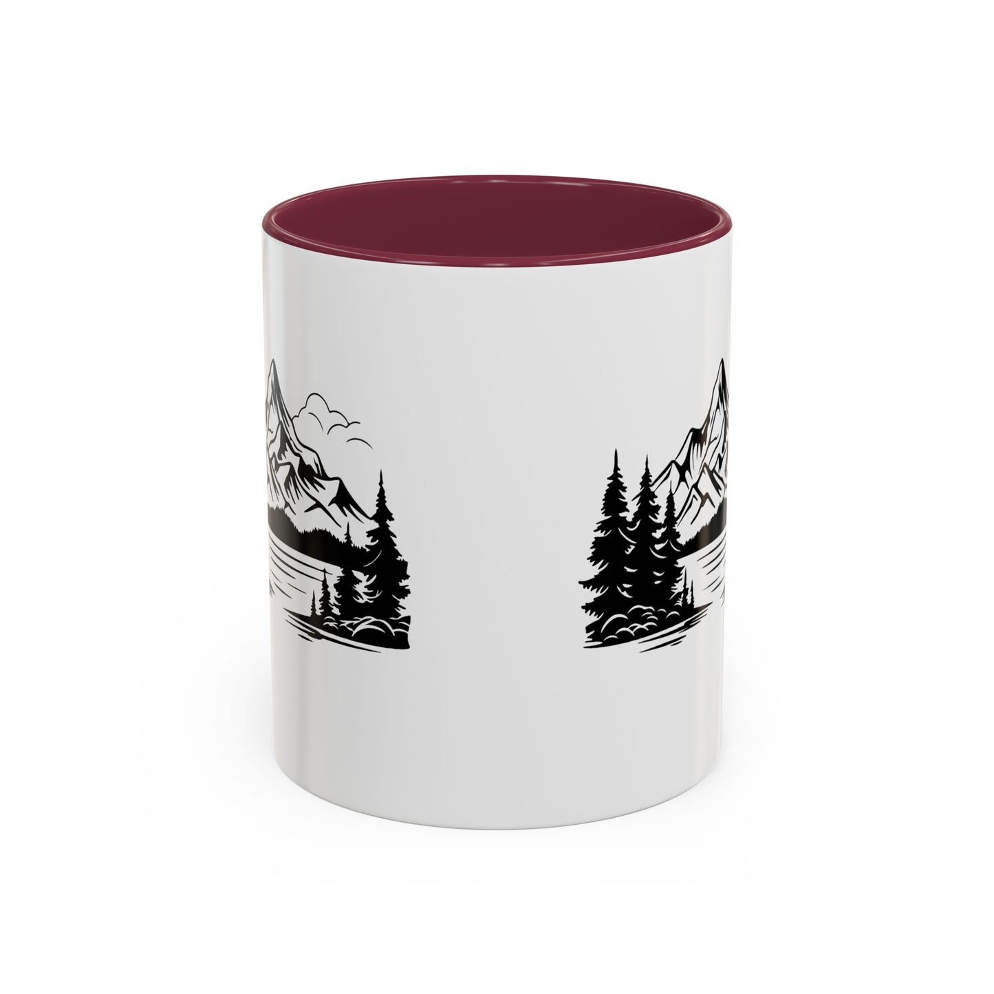 Mountain View Coffee Mug, Inspirational Nature Cup, Outdoor Lover Gift, Adventure Lover's Drinkware, Travel Mug