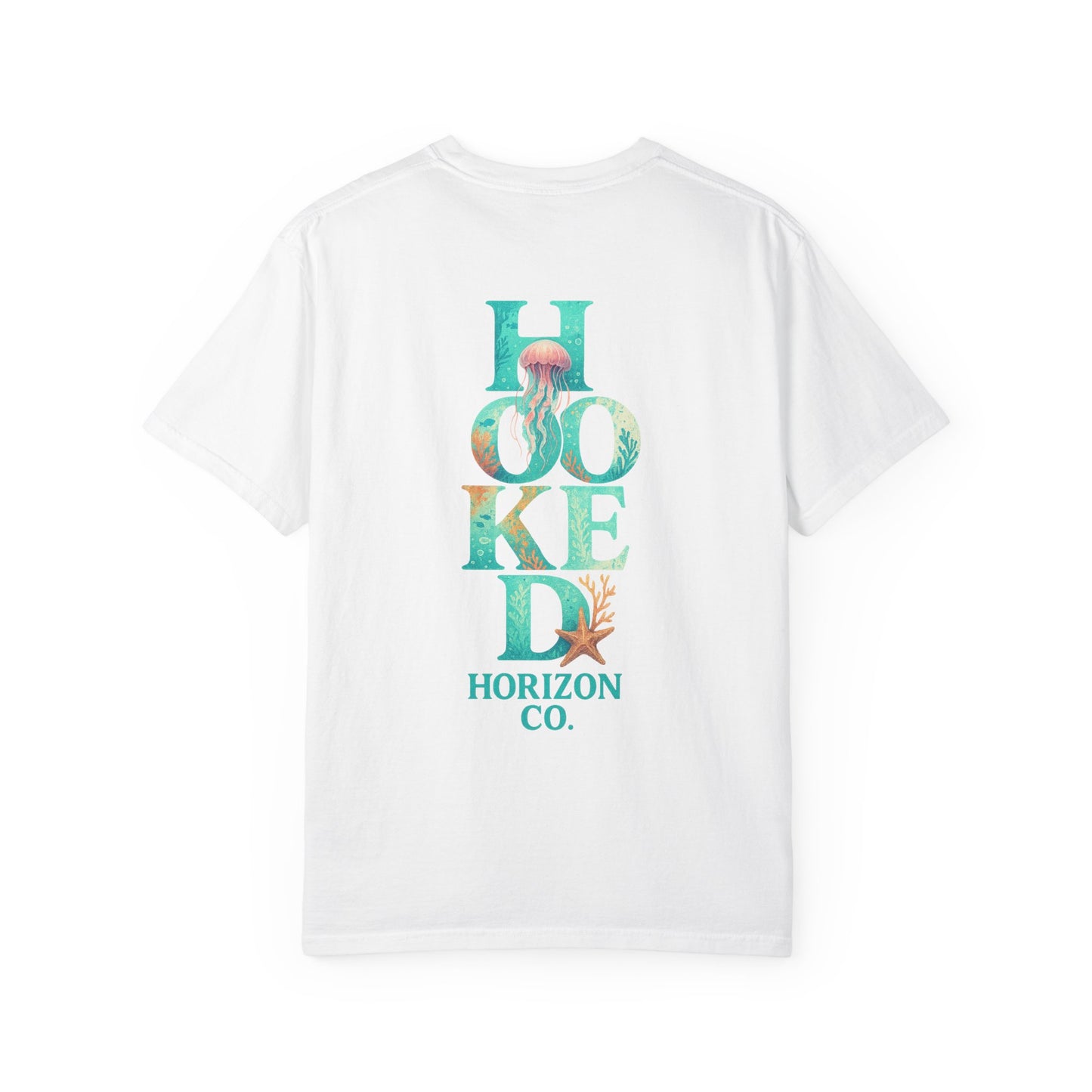 Turtle Deep Drift T-shirt, Hooked Horizon Co, Angler Gifts