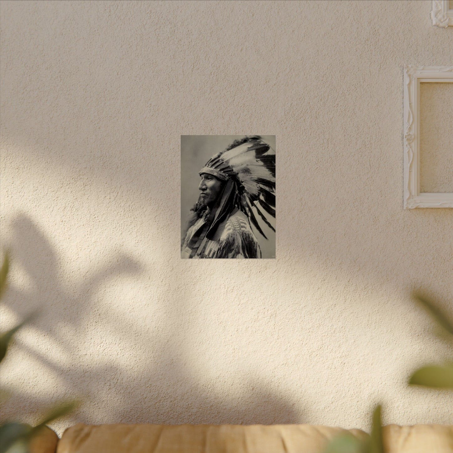 Black Rock Sioux – Western Textured Watercolor Matte Posters