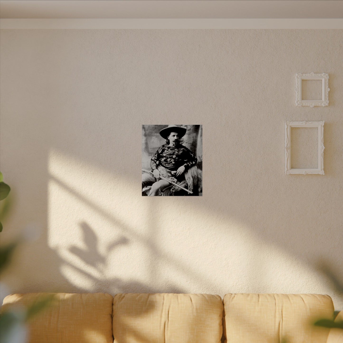 Wild Bill – Western Textured Watercolor Matte Posters