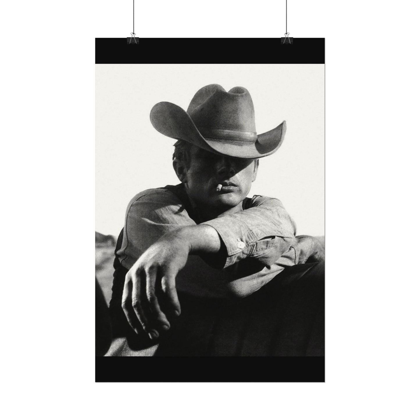 Sage & Smoke – Western Textured Watercolor Matte Posters