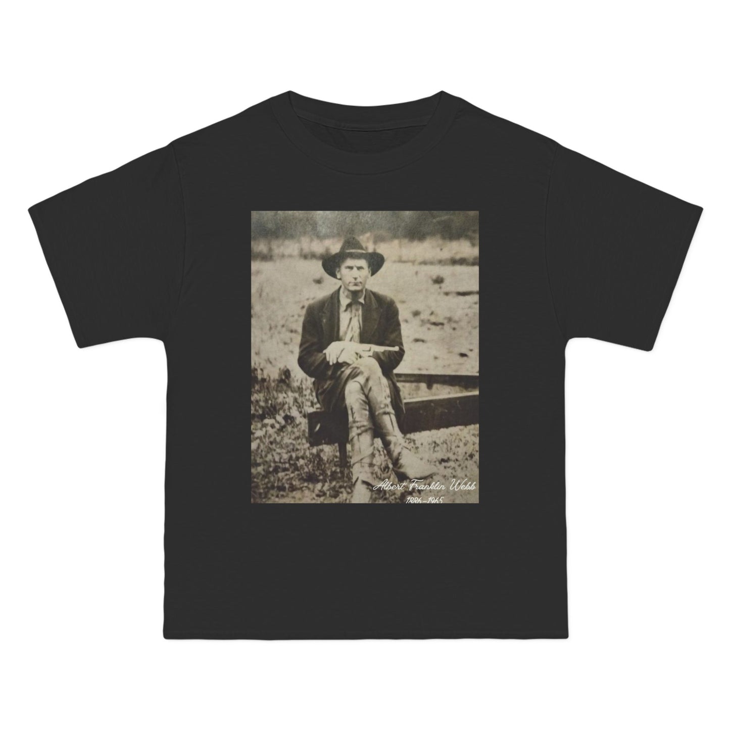 Vintage Retro Photo, Albert Webb, Outlaw Tee, WV, Coal Miners, Moonshine