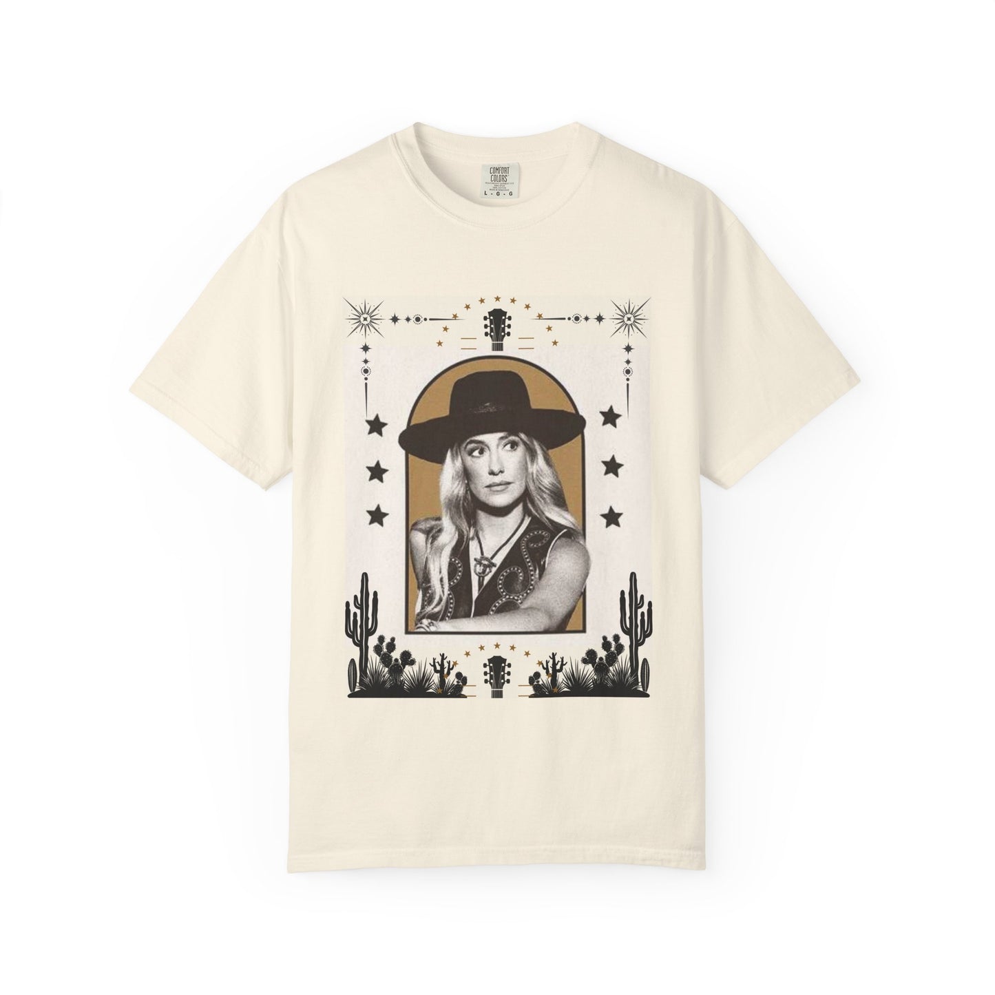 Desert Vibes Graphic Lainey T-Shirt, Boho Style Tee, Music Lover Shirt, Unisex Vintage Tee, Perfect Gift for Festivals & Concerts
