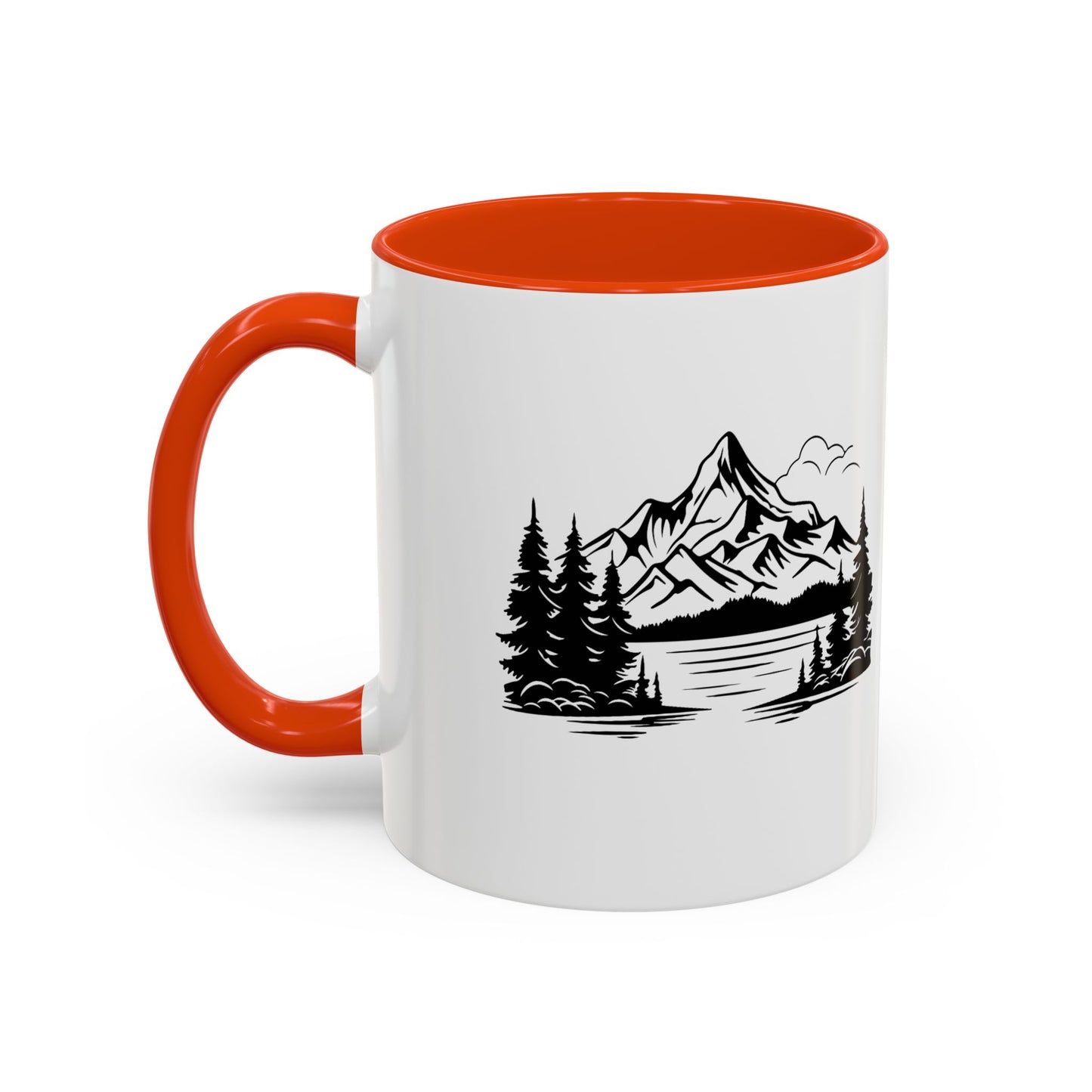 Mountain View Coffee Mug, Inspirational Nature Cup, Outdoor Lover Gift, Adventure Lover's Drinkware, Travel Mug