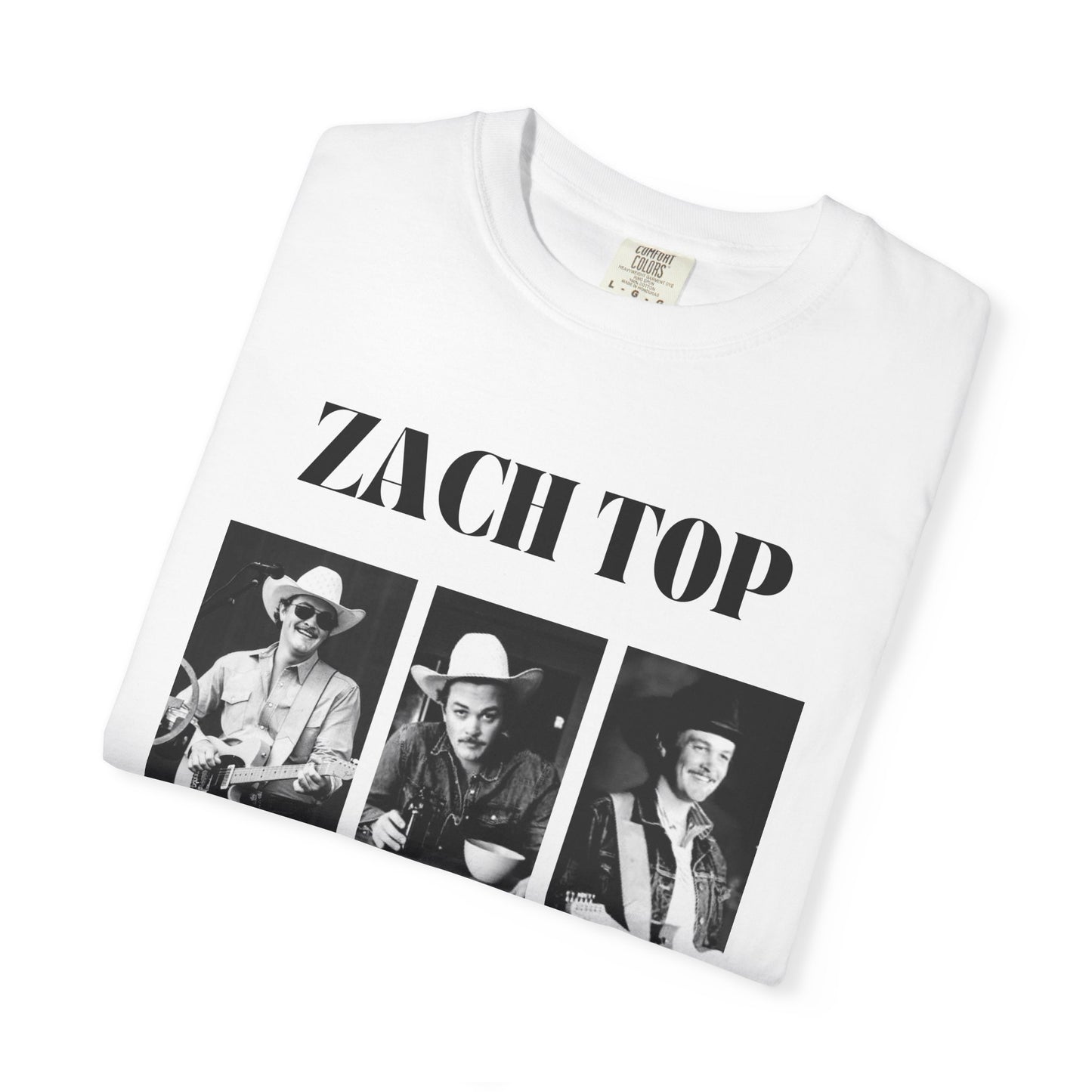 Vintage Style Country Music Tee, Perfect for Concerts, Festivals, Zach Top Tour Shirt, Gift for Music Lovers, Unisex T-Shirt