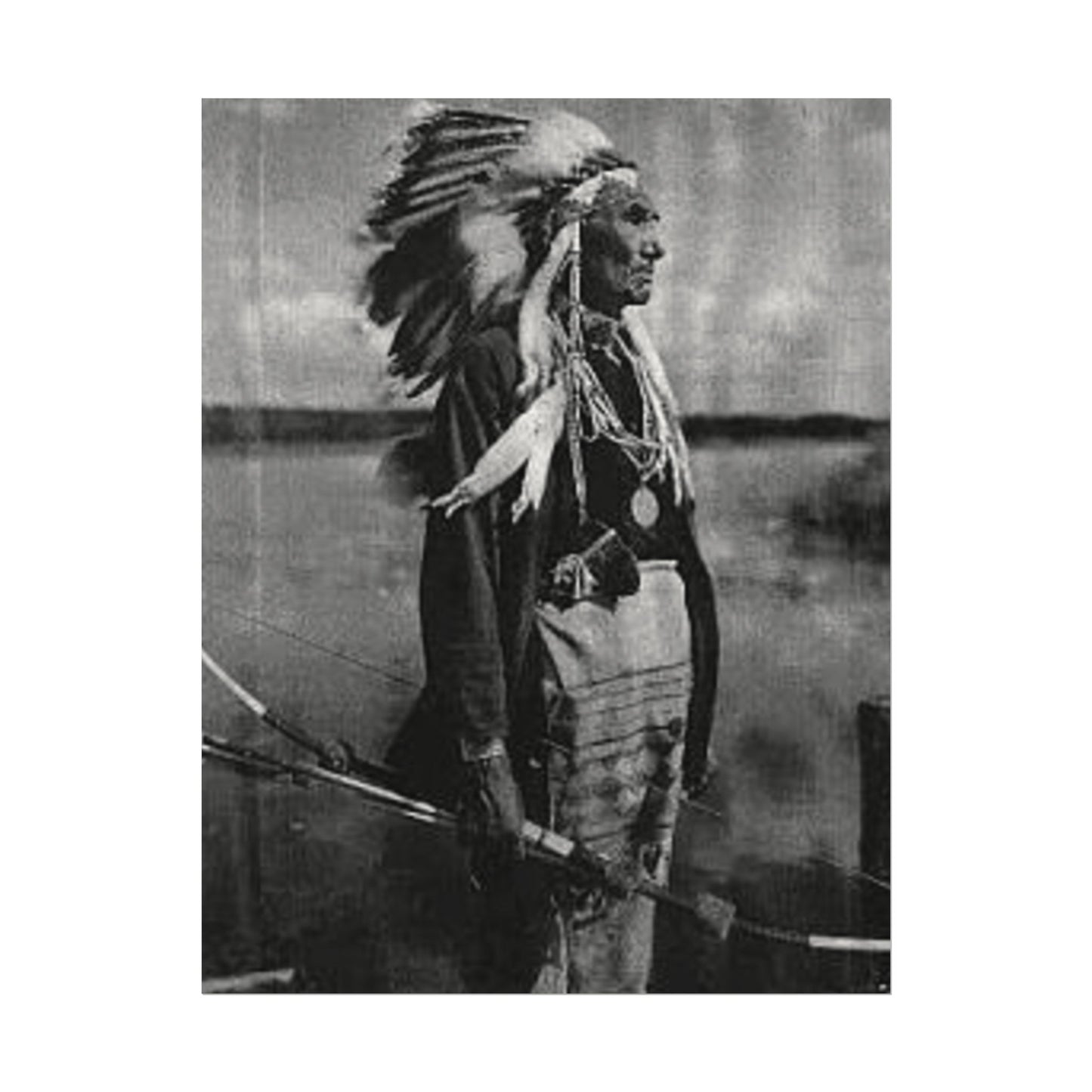 Indigenous Wetlands – Western Textured Watercolor Matte Posters