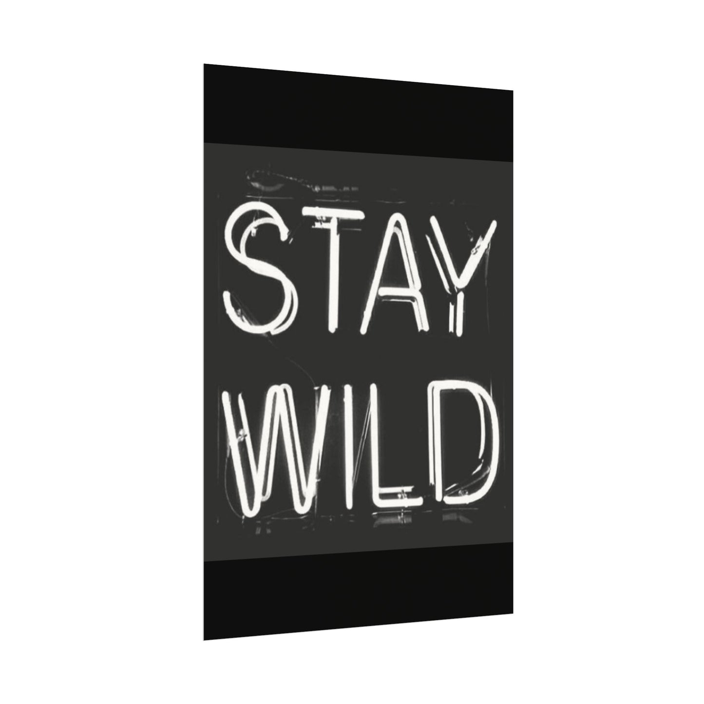 Stay Wild – Western Textured Watercolor Matte Posters