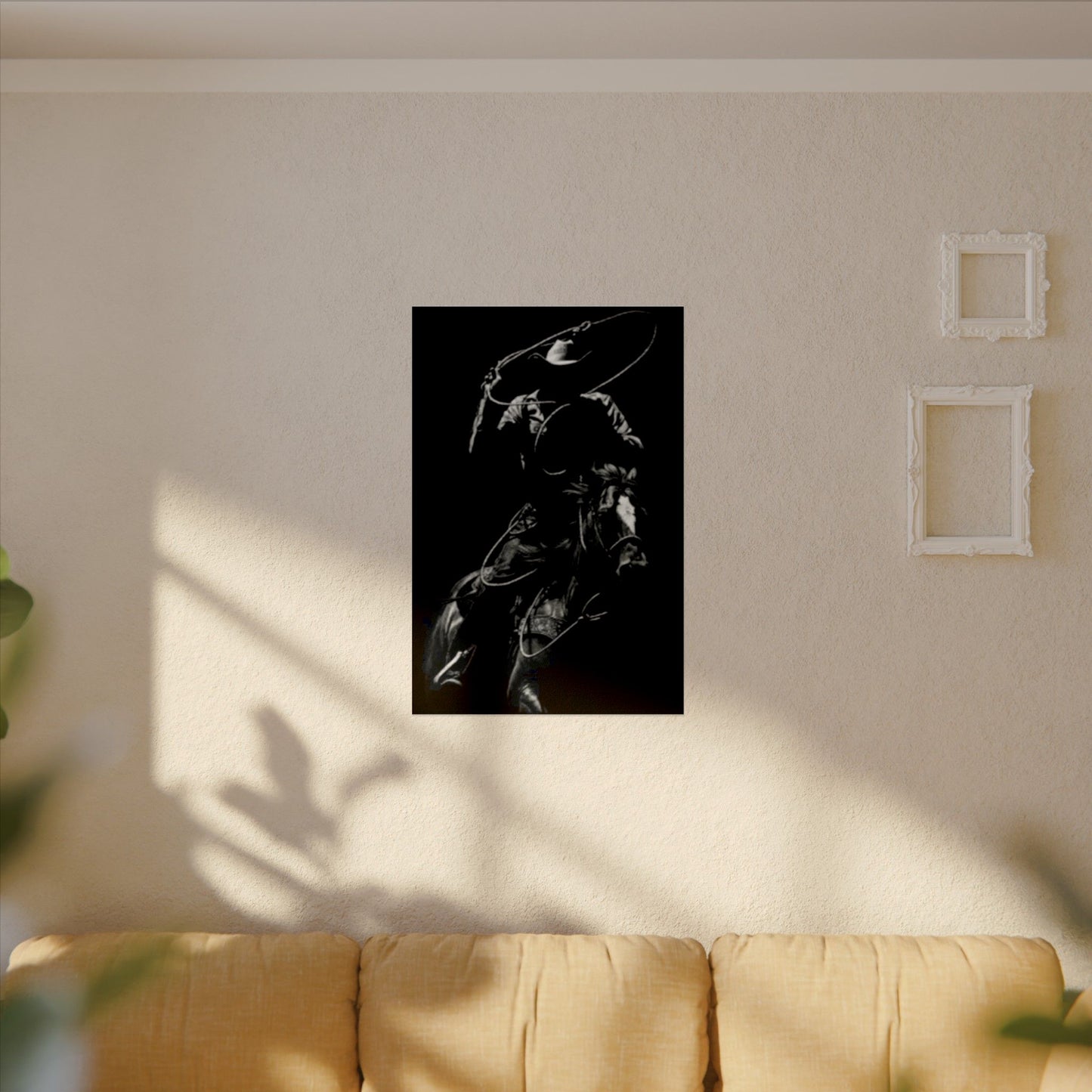 The Ropers Mark – Western Textured Watercolor Matte Posters