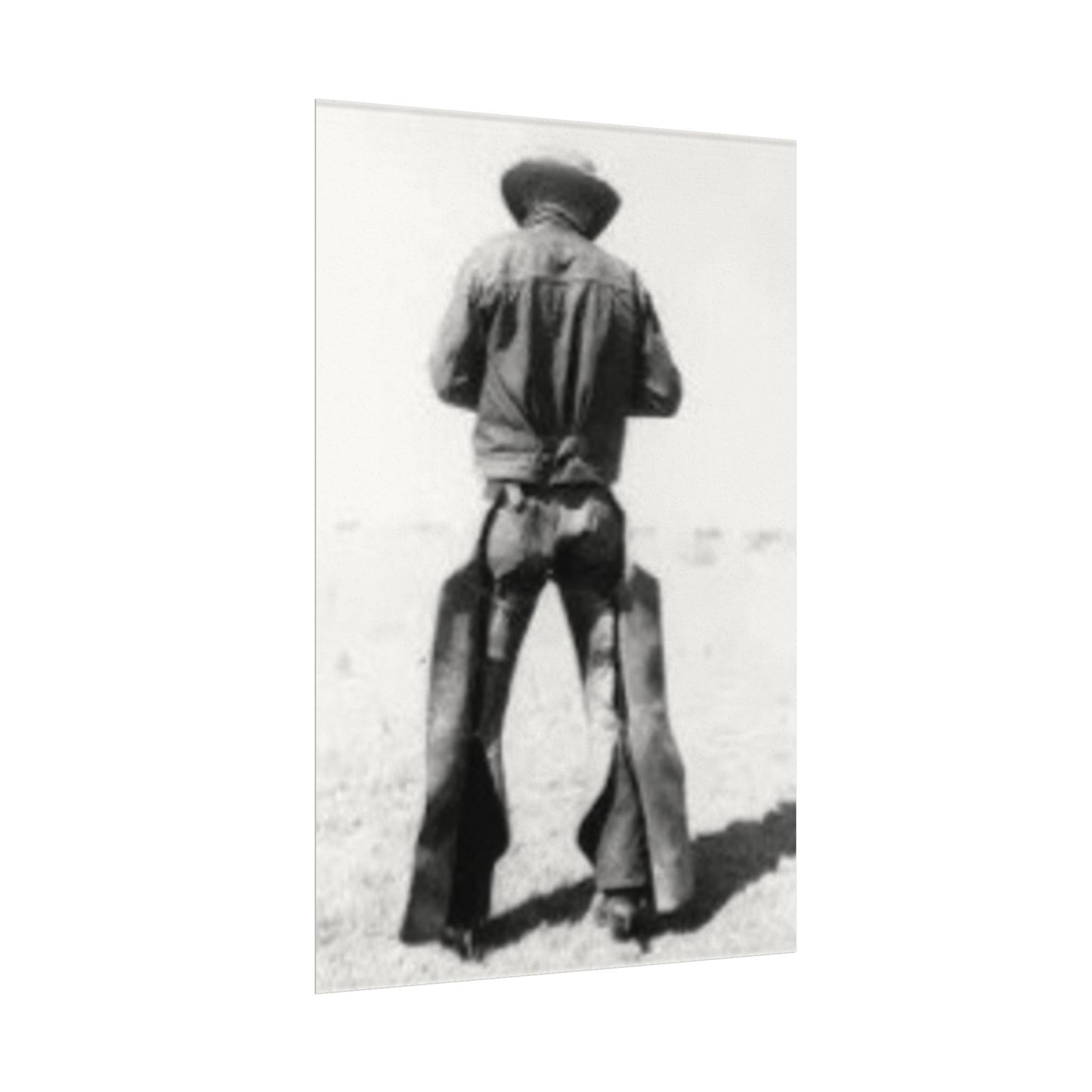 Chaps My Biscuits – Western Textured Watercolor Matte Posters